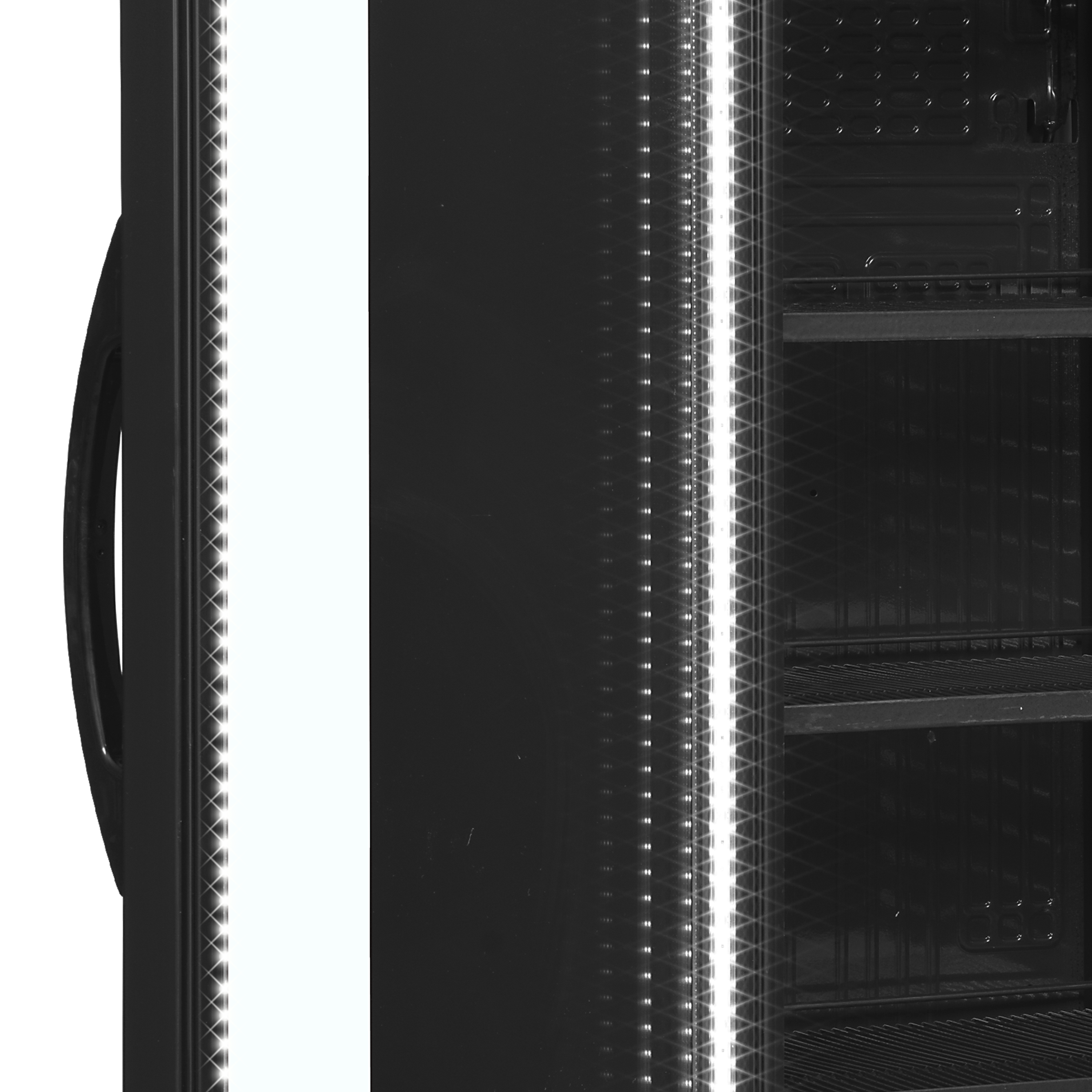 Armoire à boissons , charnières côté gauche TEFCOLD-CEV425 BLACK L/H