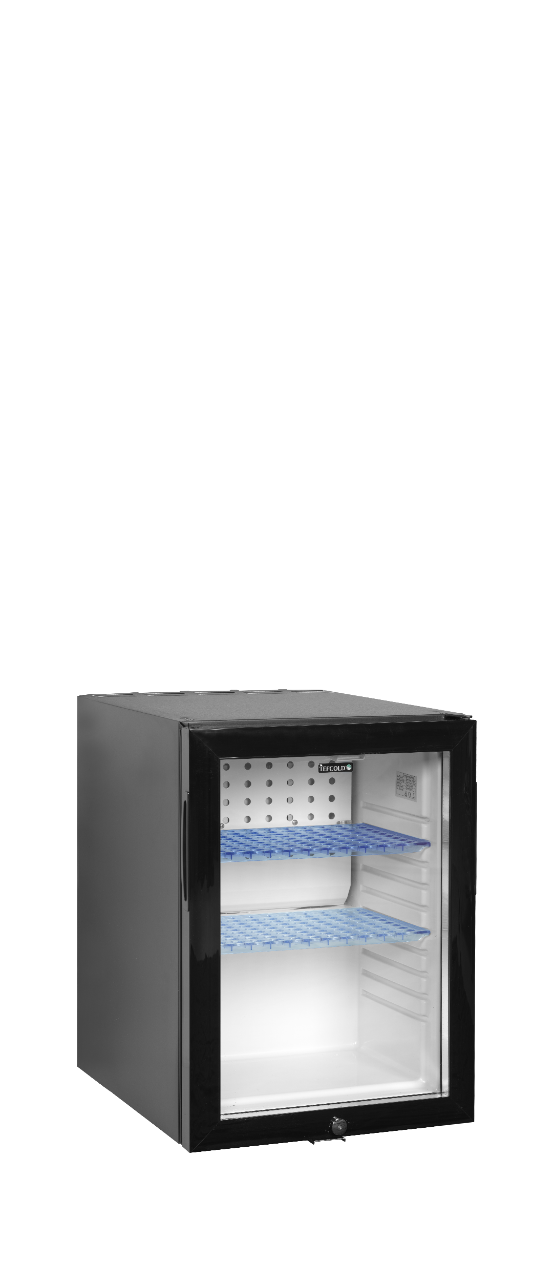 Réfrigérateur minibar à porte vitrée TEFCOLD-TM45GC