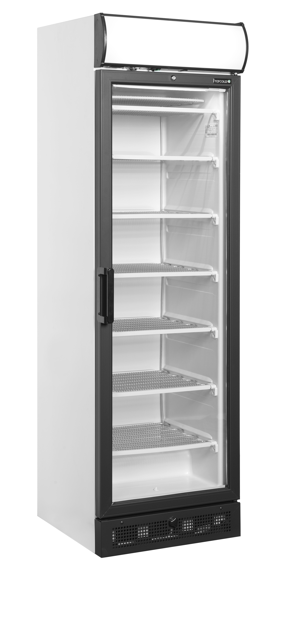Congélateurs verticaux de vitrine TEFCOLD-UFSC371GCP