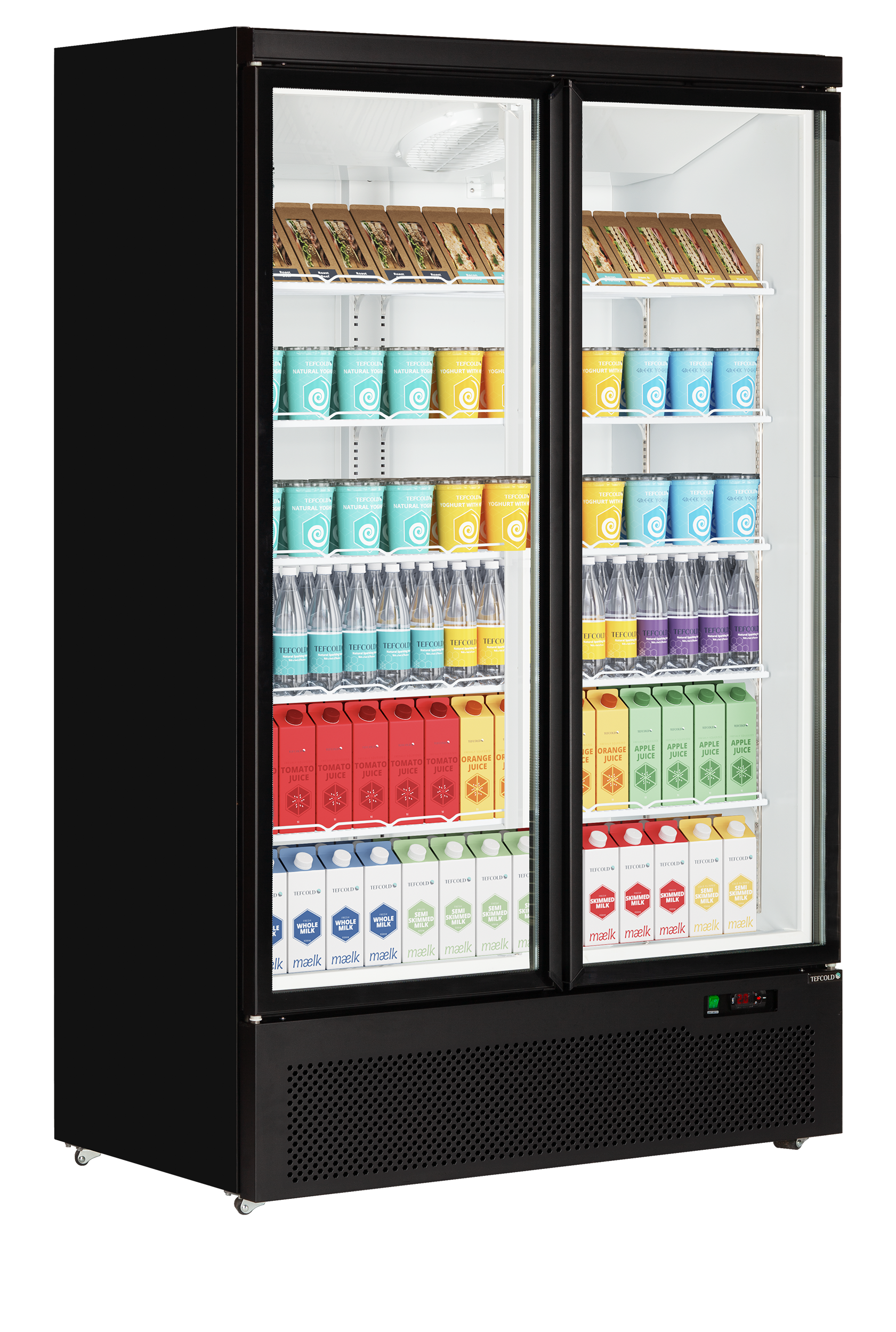 Réfrigérateur vitré TEFCOLD-Atom Maxi C2DB