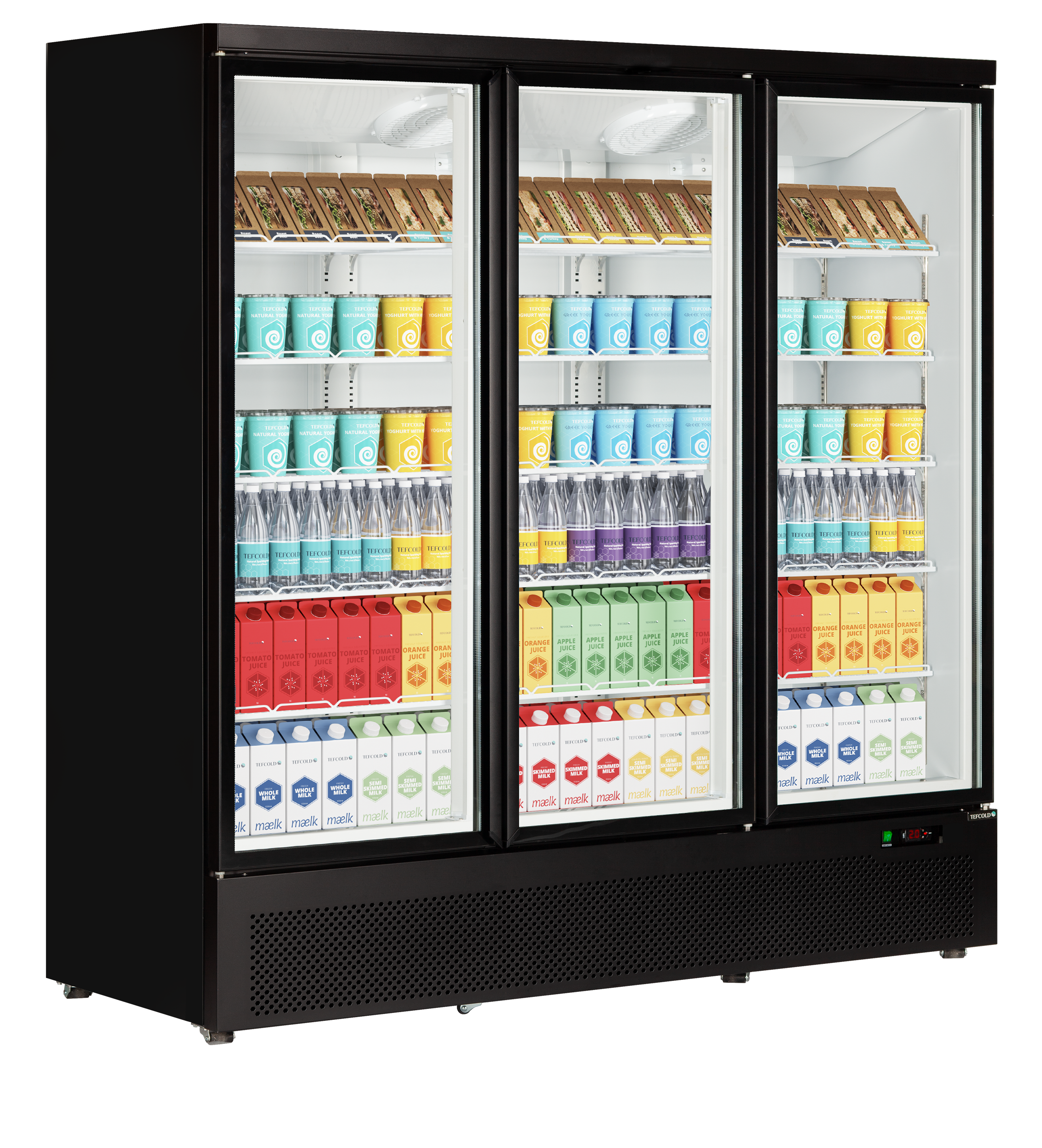 Réfrigérateur vitré TEFCOLD-Atom Maxi C3DB