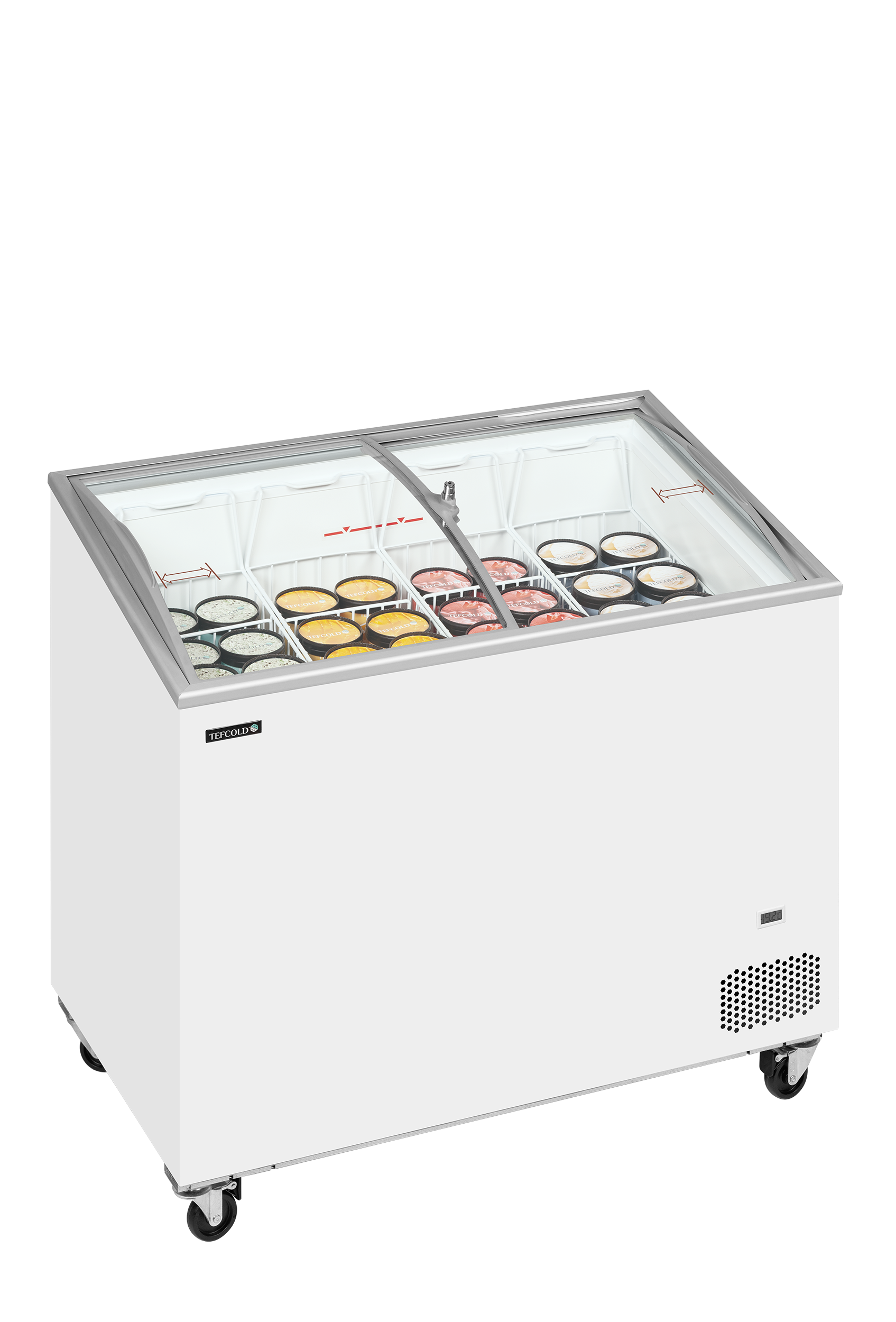 Congélateur de crème glacée TEFCOLD-IC301SCEB