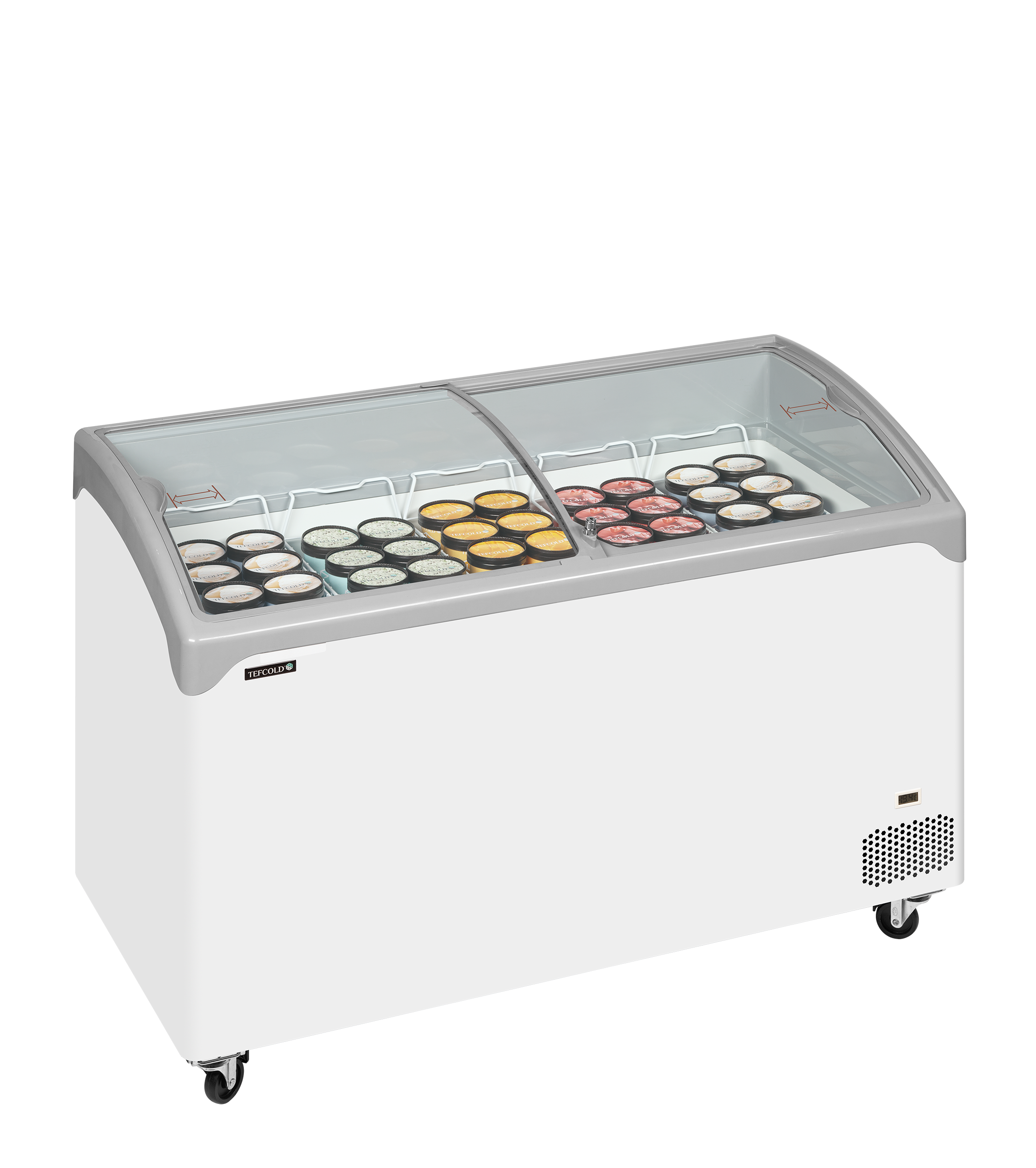 Congélateur de crème glacée TEFCOLD-NIC401SCEB