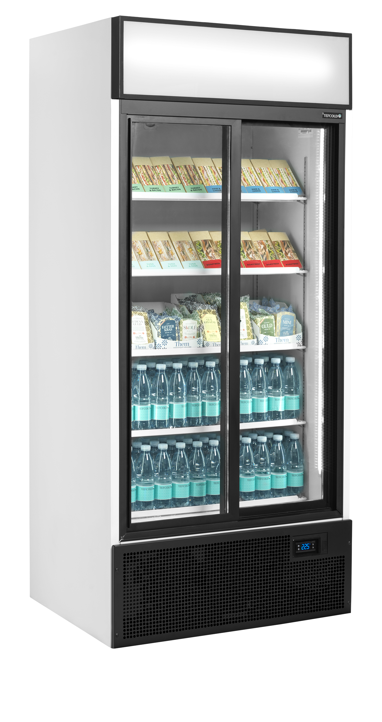 Refroidisseur de présentation TEFCOLD-FSC891S