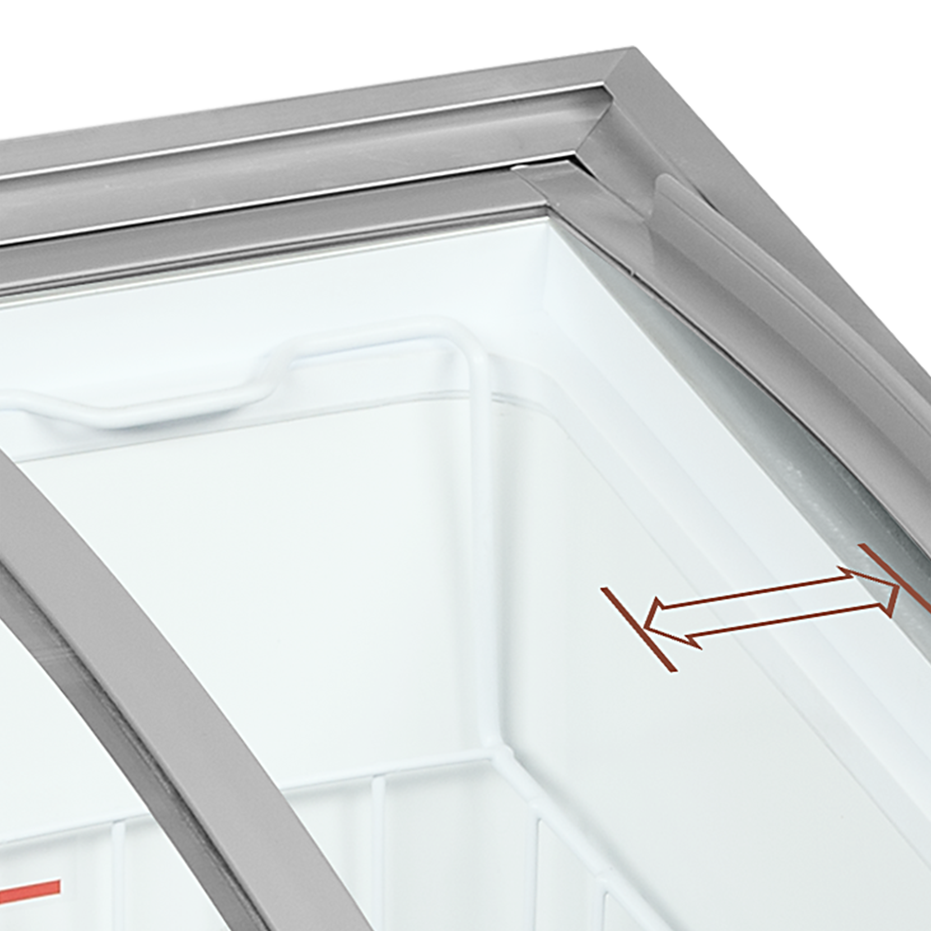 Congélateur de crème glacée TEFCOLD-IC101SCEB LED