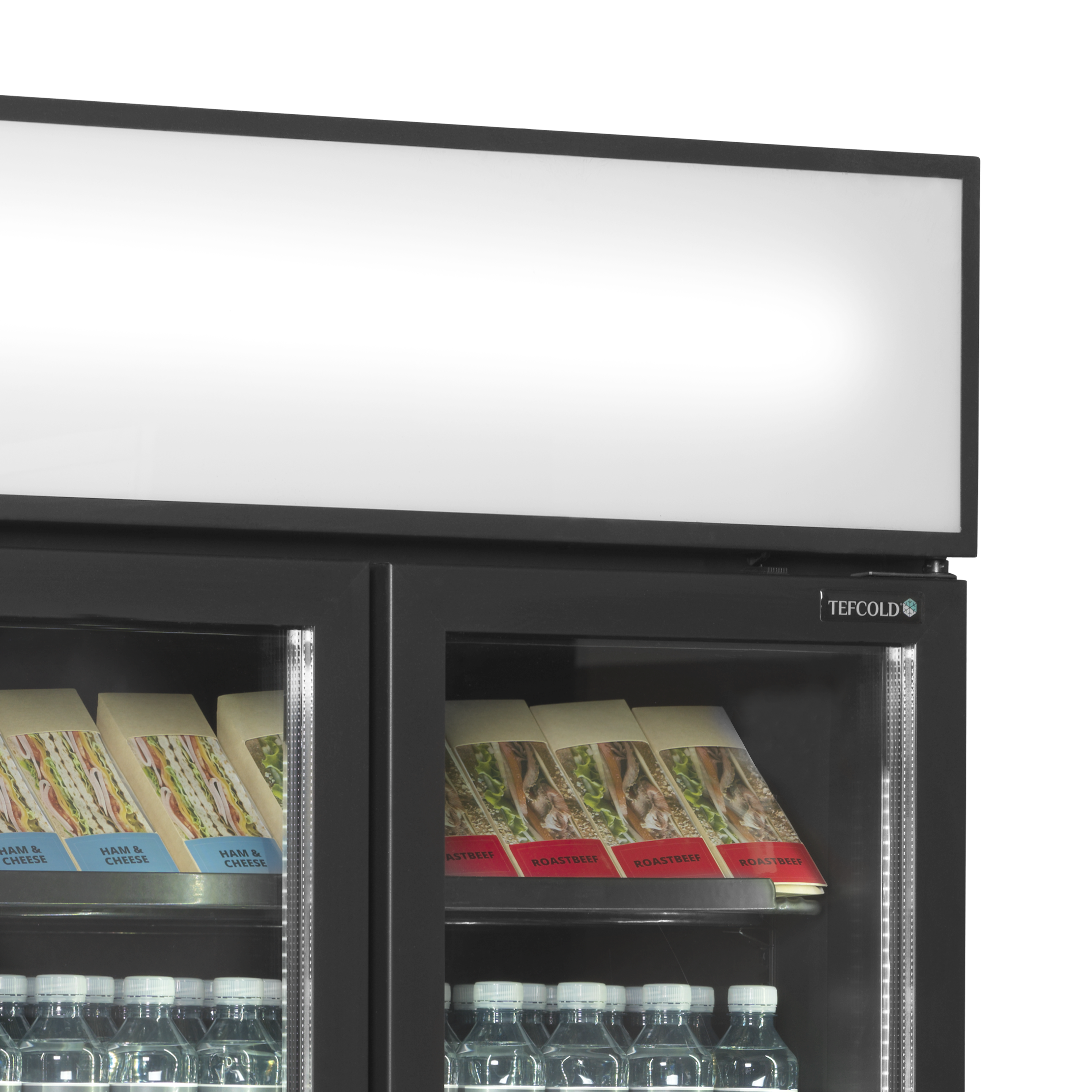 Vitrine réfrigérée noire TEFCOLD-FSC891H Black