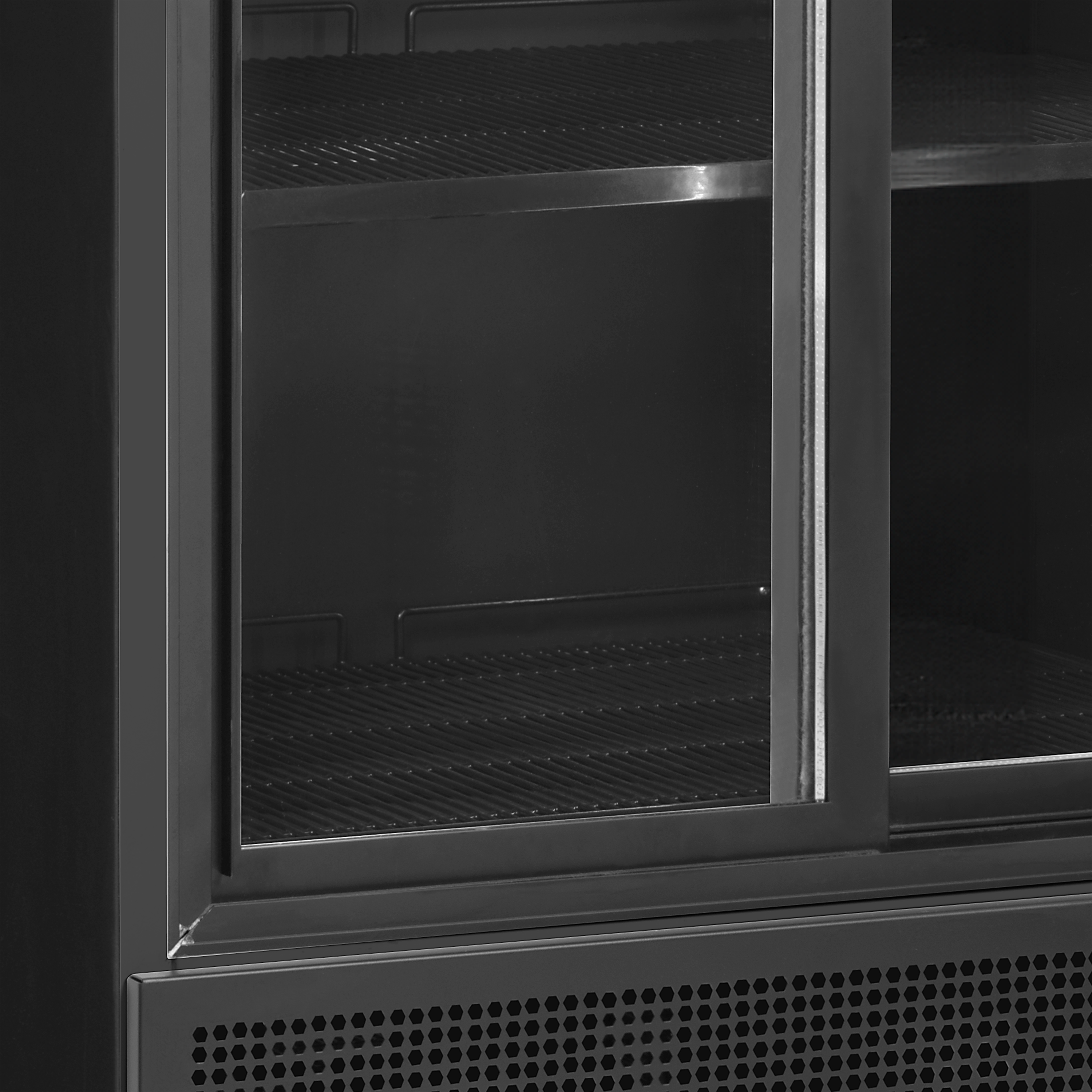 Vitrine réfrigérée noire TEFCOLD-FSC891S Black