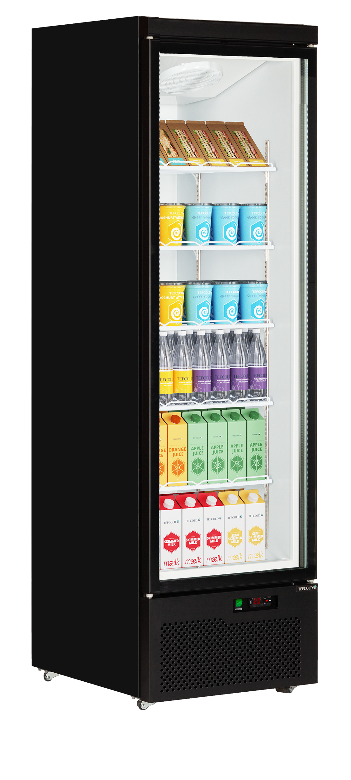 Réfrigérateur vitré TEFCOLD-Atom Maxi C1DB