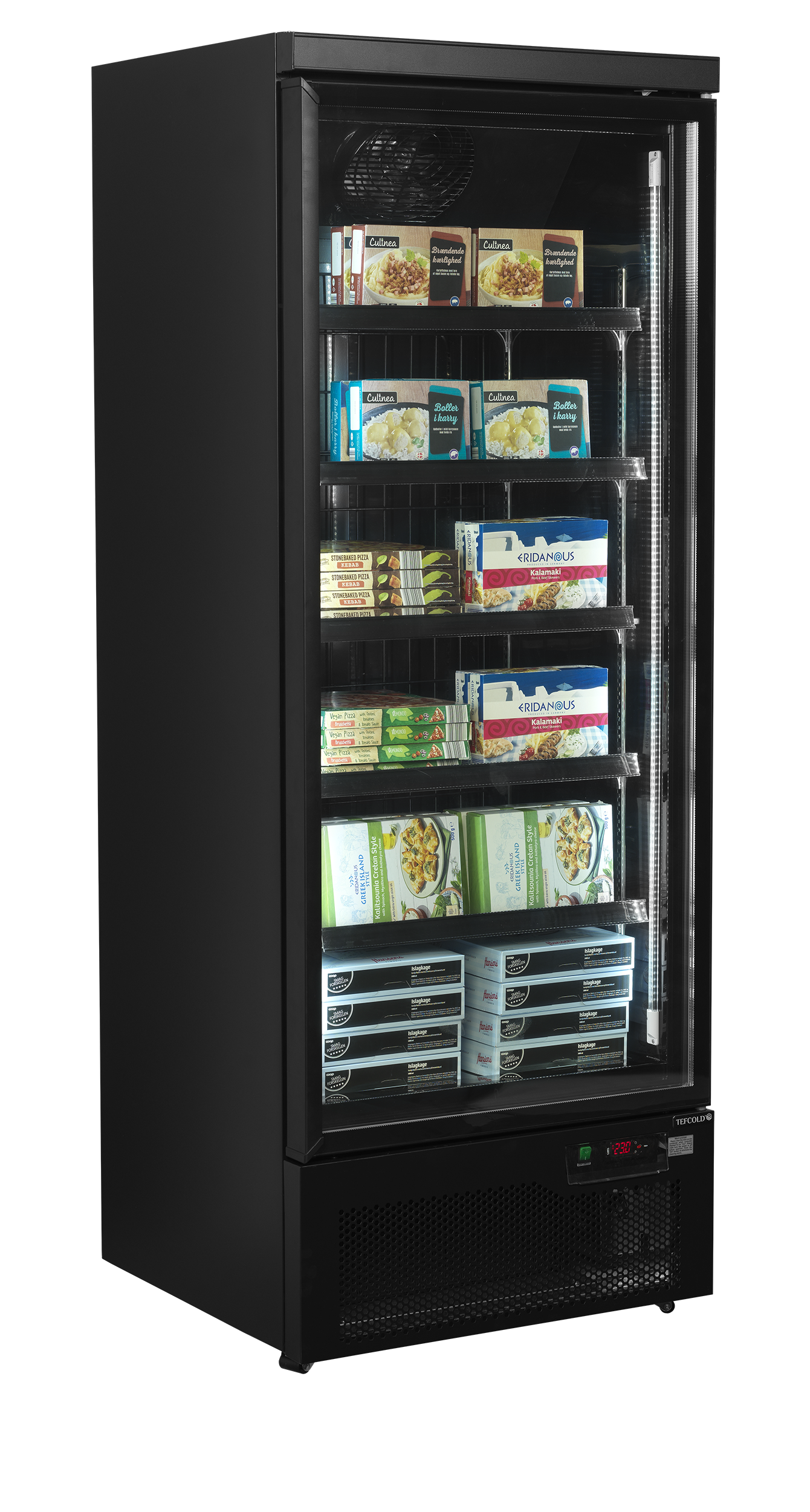 Congélateurs verticaux de vitrine TEFCOLD-Atom Maxi F1DBB