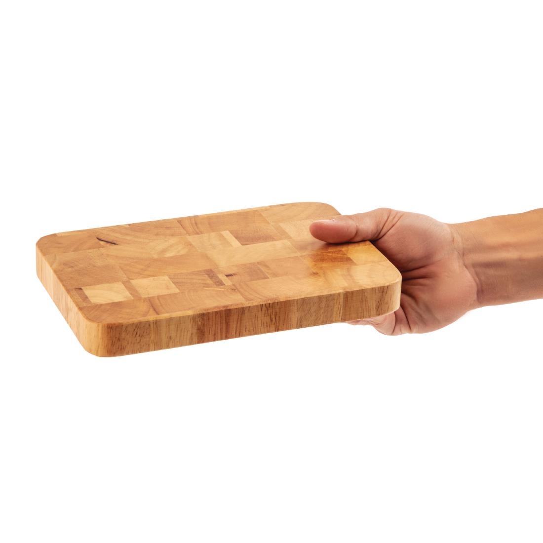 Planche à découper rectangulaire en bois Vogue 230 x 150mm C461