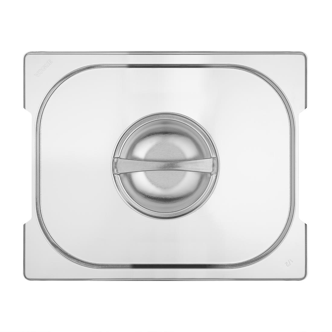 Couvercle inox GN 1/2 avec poignée Vogue CB185