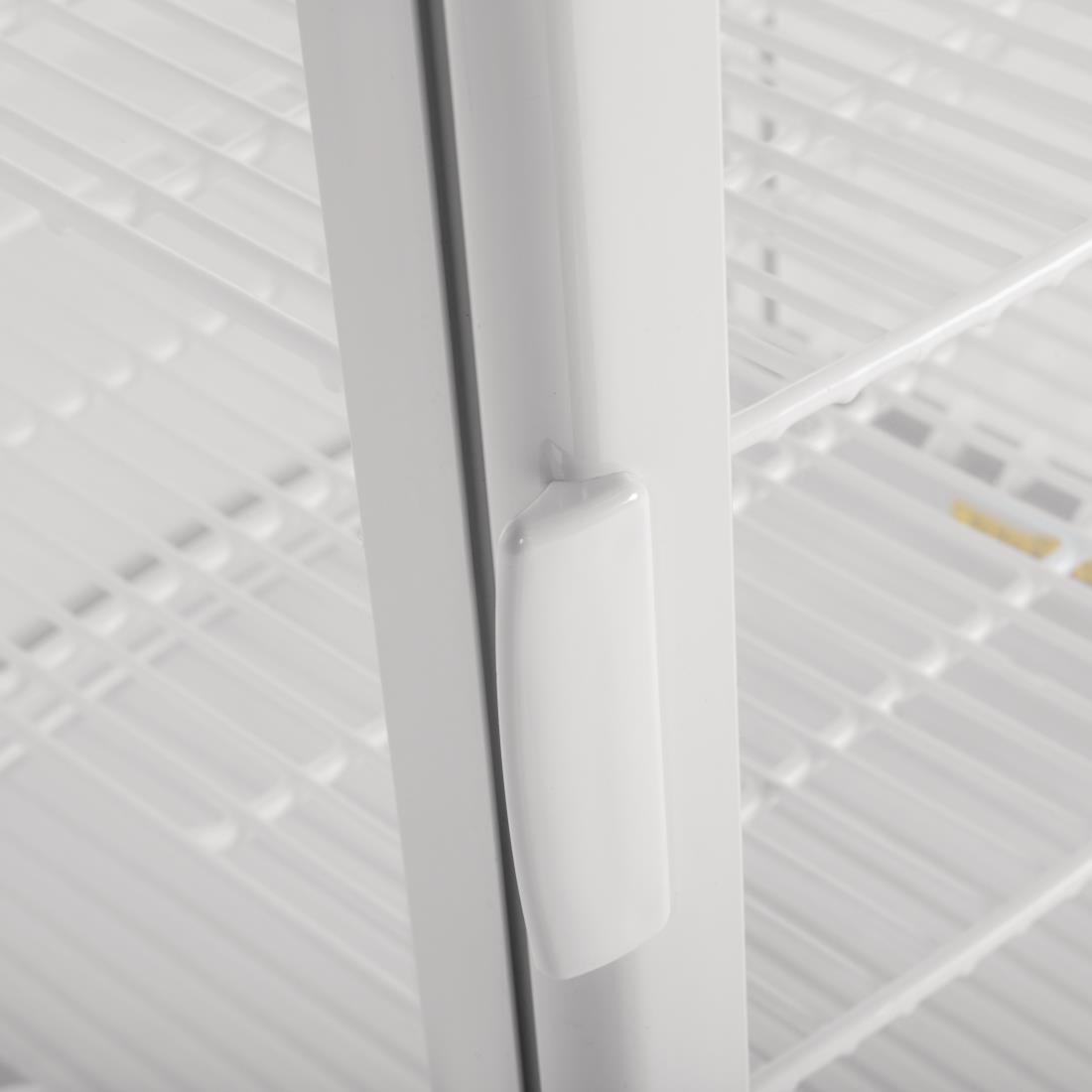 Vitrine réfrigérée portes incurvées Polar Série C 86L blanche CB507