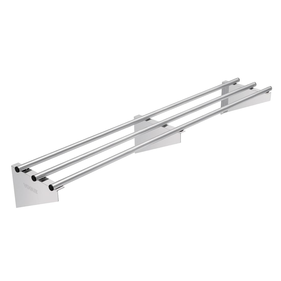 Etagère murale tubulaire Vogue acier inoxydable 1500mm CD552