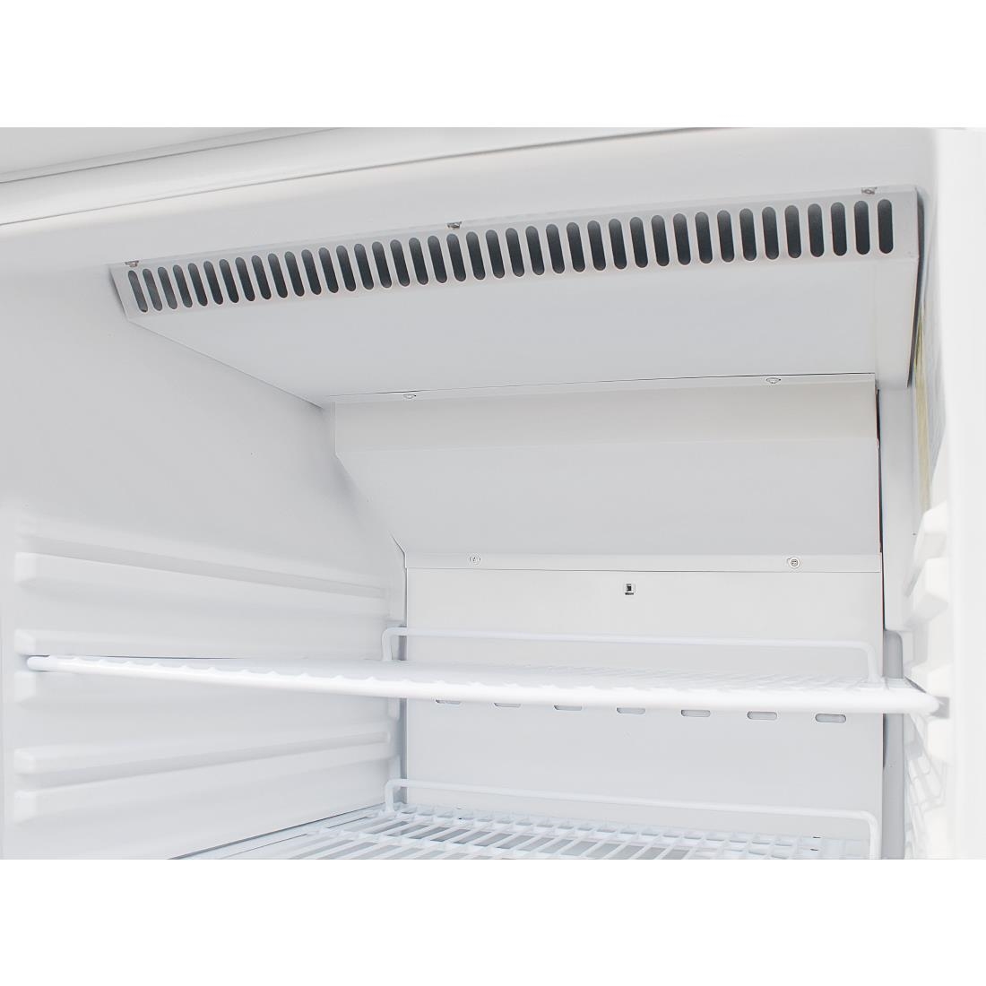 Armoire réfrigérée positive 1 porte blanche Polar Série C 400L CD612