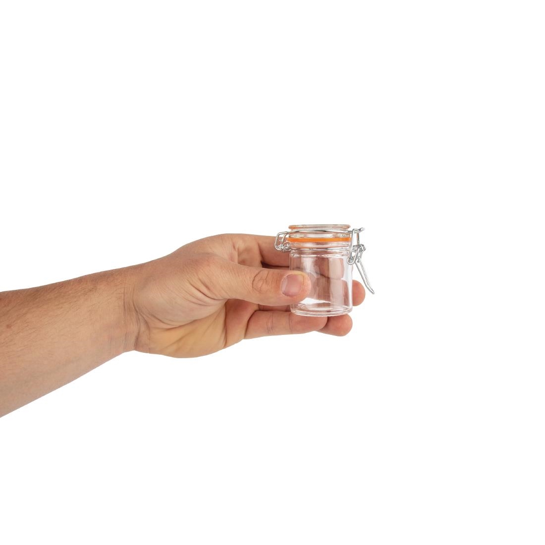 Mini bocaux à conserve 50ml Vogue (Lot de 12) CG398
