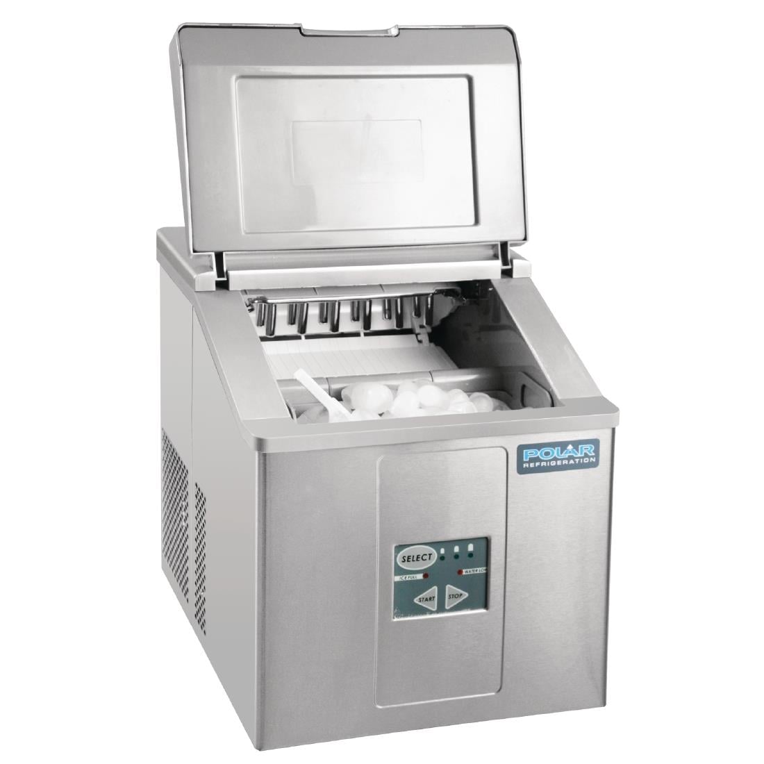 Machine à glaçons de comptoir 15kg Polar Série C CH479