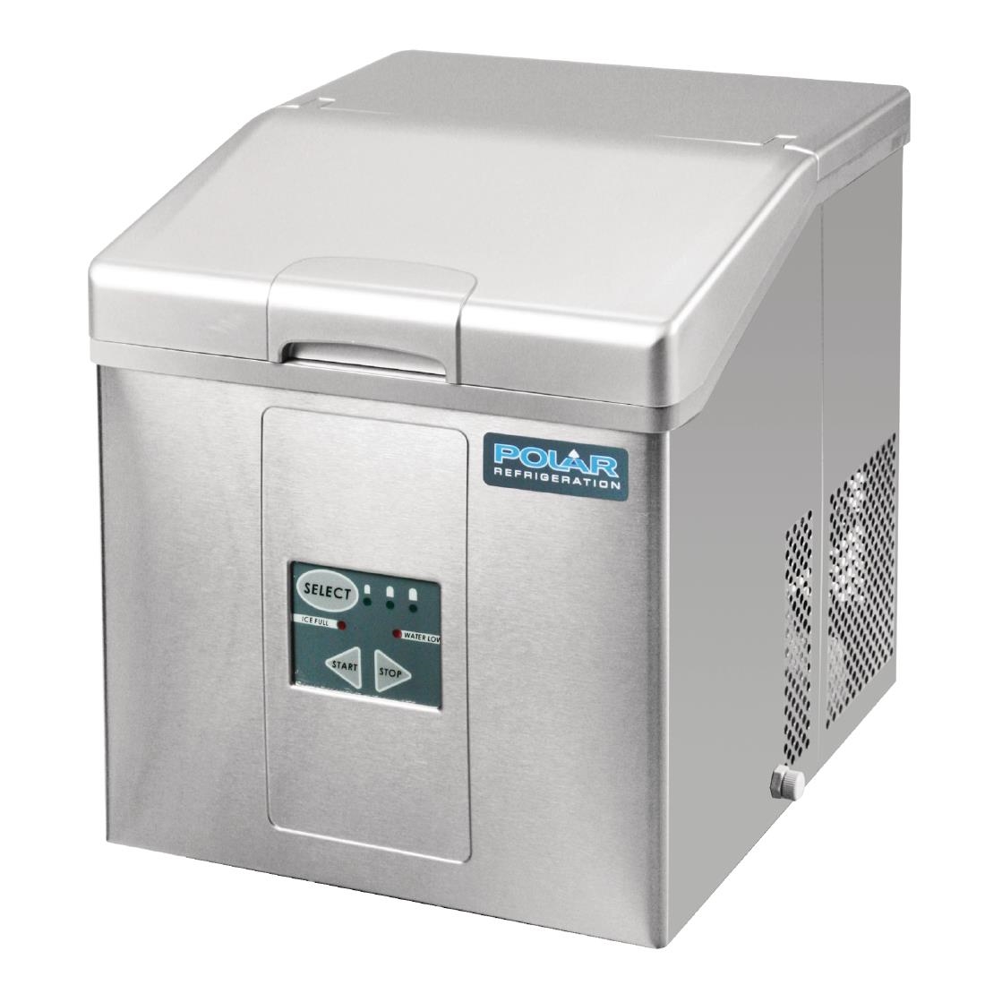 Machine à glaçons de comptoir 15kg Polar Série C CH479