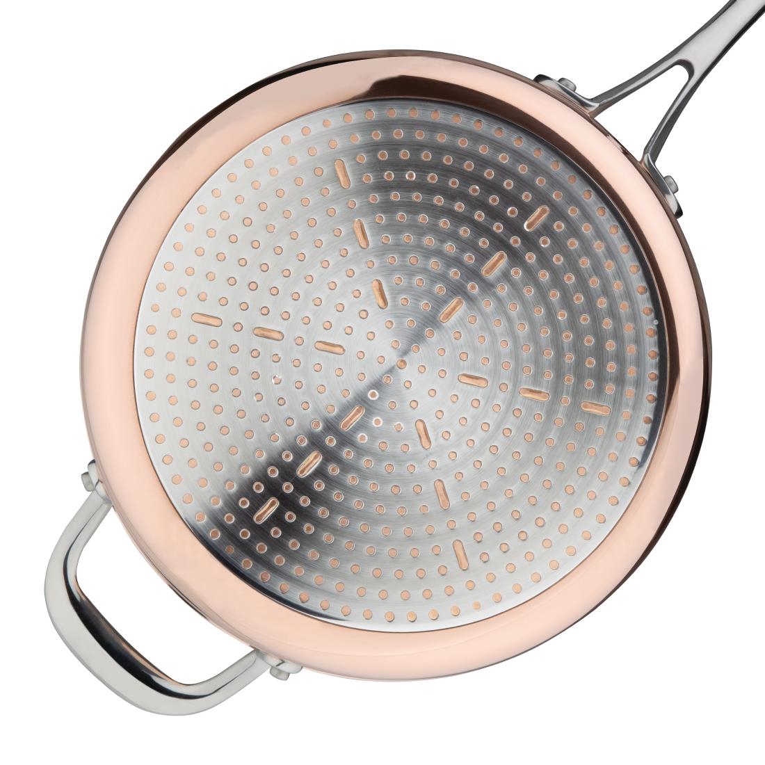 Sauteuse en cuivre 3 couches induction Vogue 240mm CM676