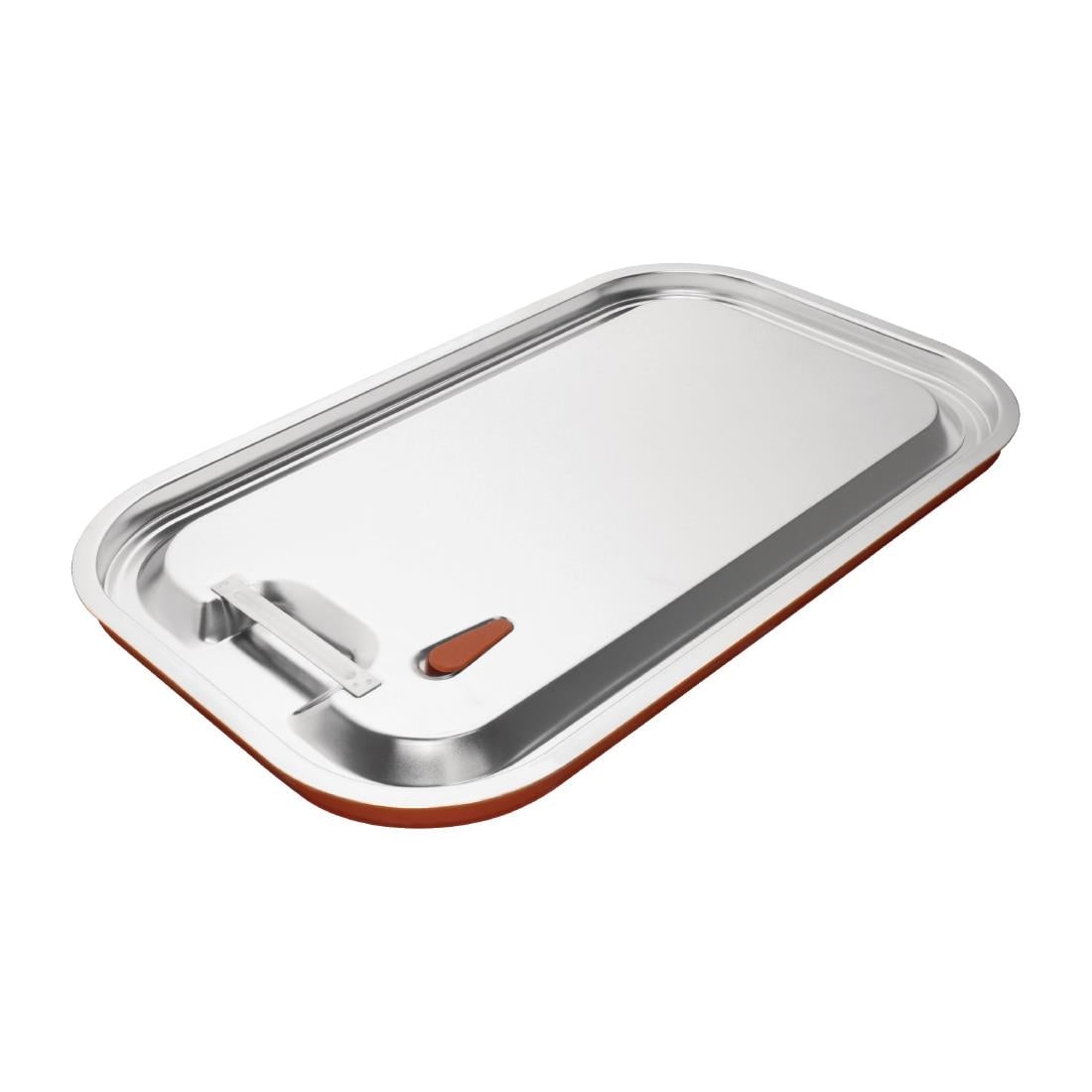 Couvercle hermétique inox et silicone Vogue GN 1/1 CP268