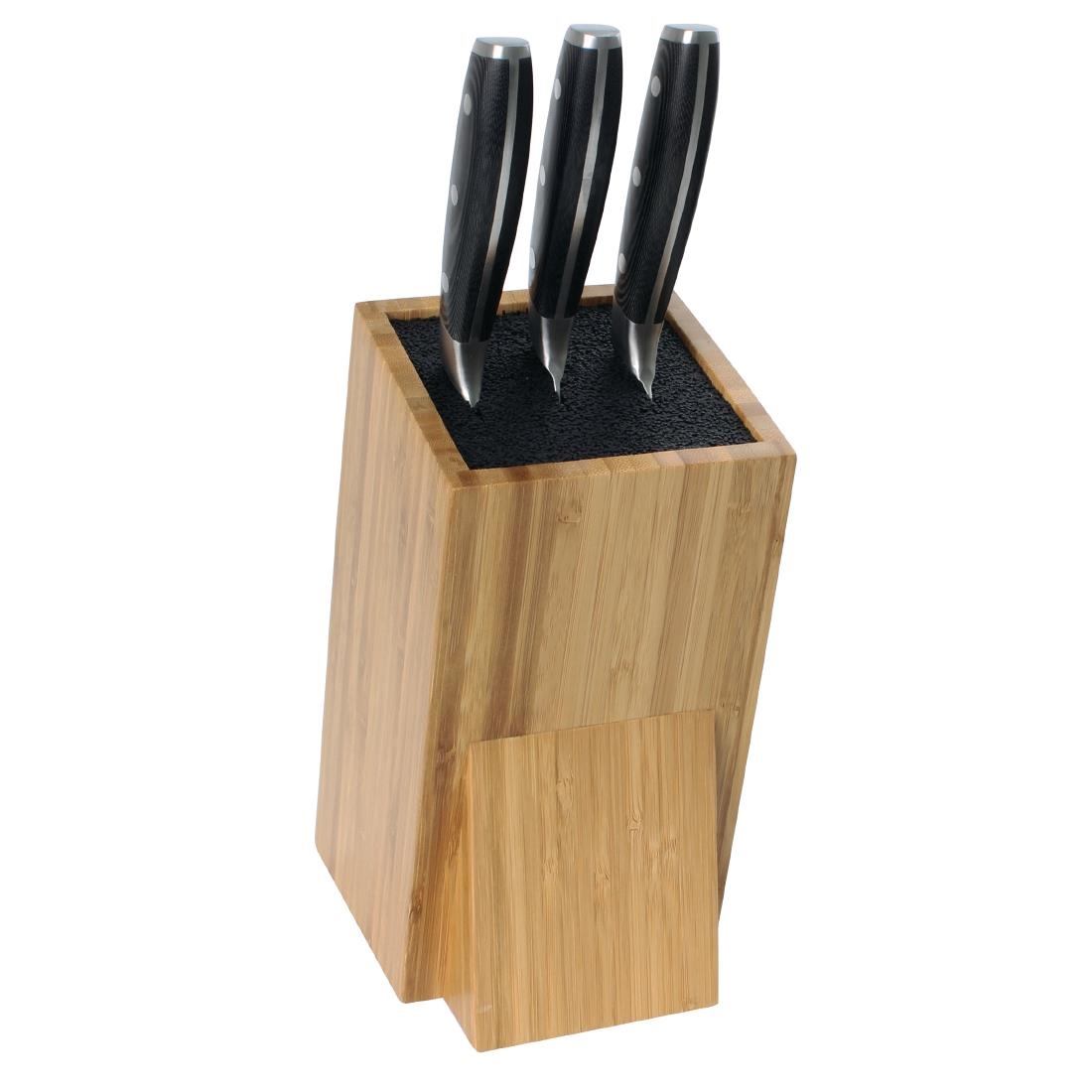 Bloc couteaux universel en bois Vogue CP862