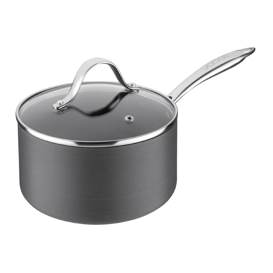 Couvercle en verre pour casserole Vogue 180mm CS544
