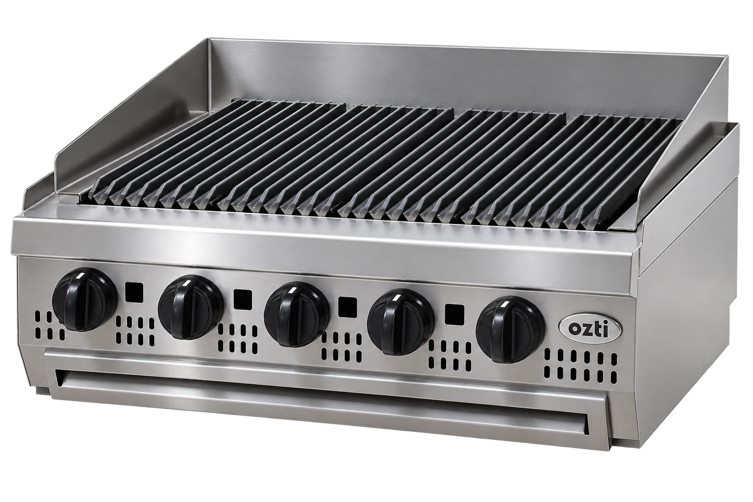 Chargrill professionnel gaz OZTI – Série 700