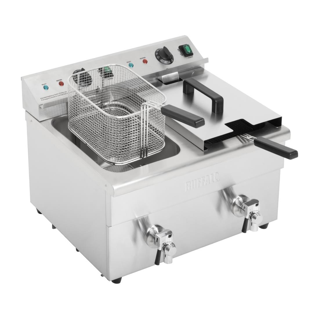 Friteuse induction double Buffalo 2 x 3 kW CT012