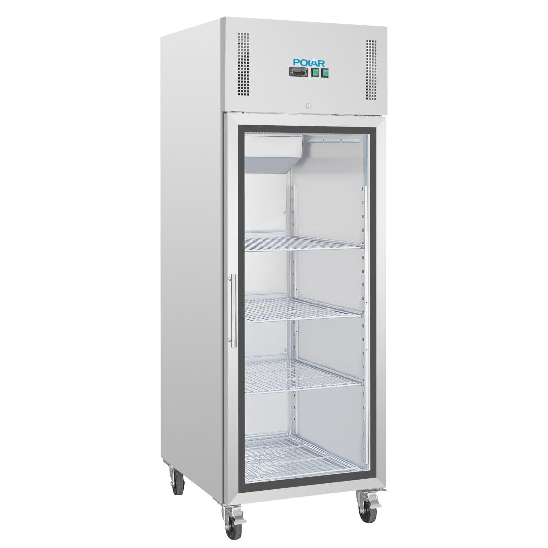 Vitrine réfrigérée positive simple GN 2/1 Polar Série G CW197