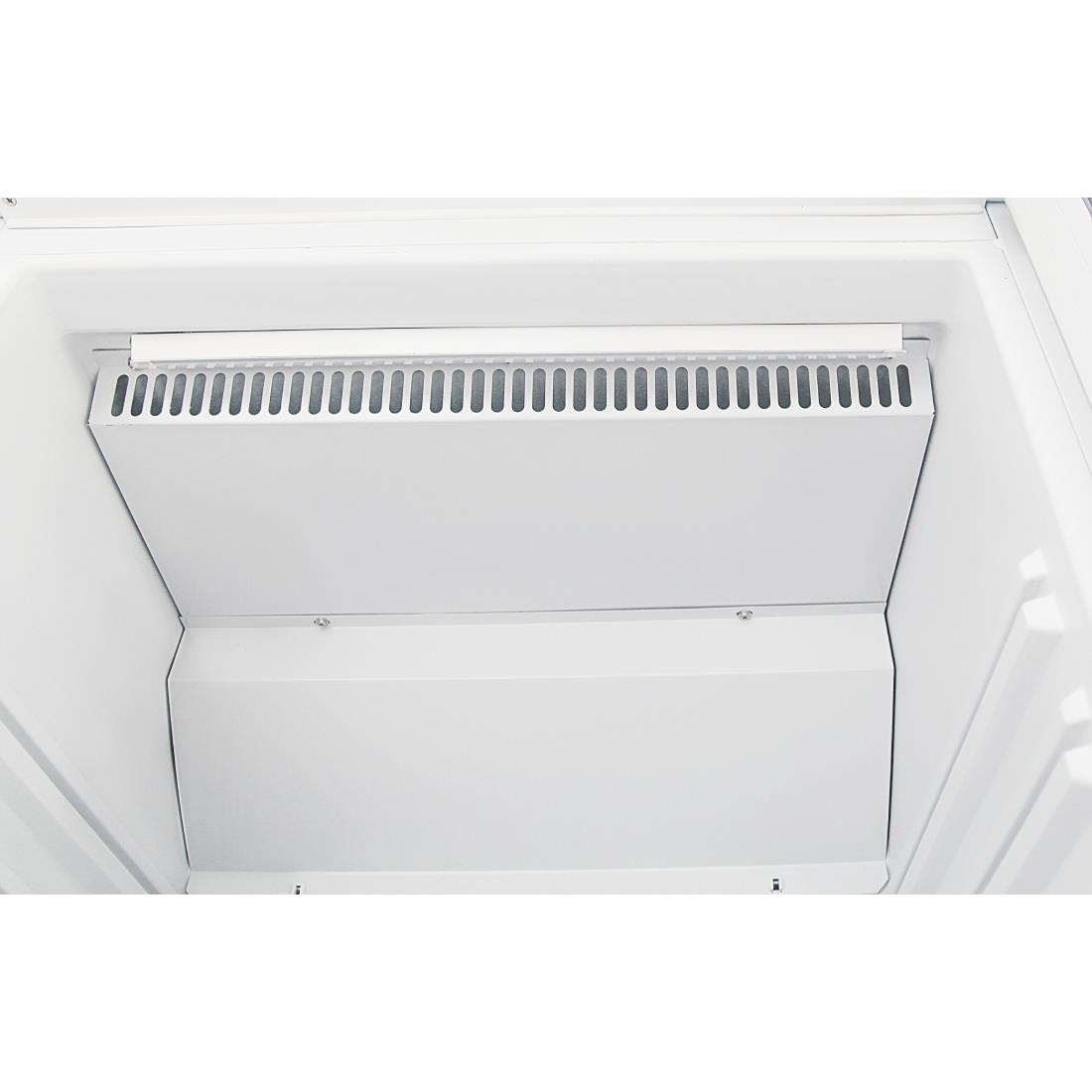 Vitrine réfrigérée positive Polar Série C blanche 600L CZ787
