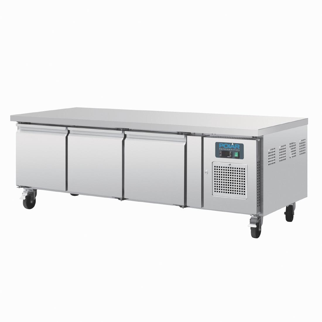 Soubassement réfrigéré positif GN 1/1 Polar Série U 3 portes DA463
