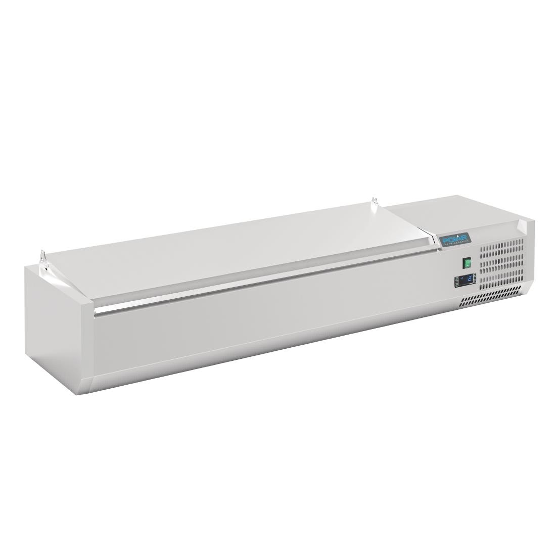 Saladette à poser avec couvercle Polar Série G 6x GN 1/4 DA680