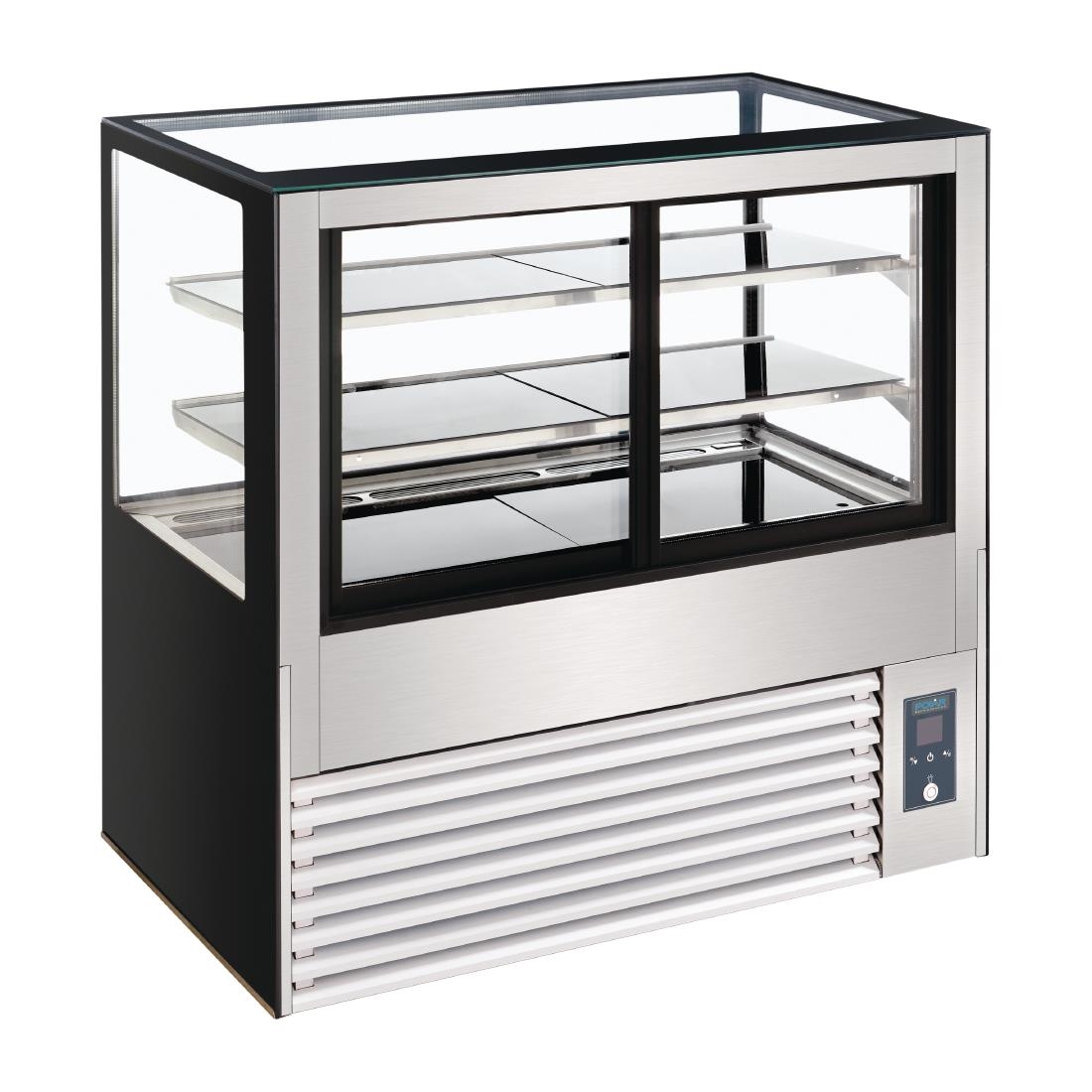 Vitrine service arrière réfrigérée Polar Série U 1200mm DB951