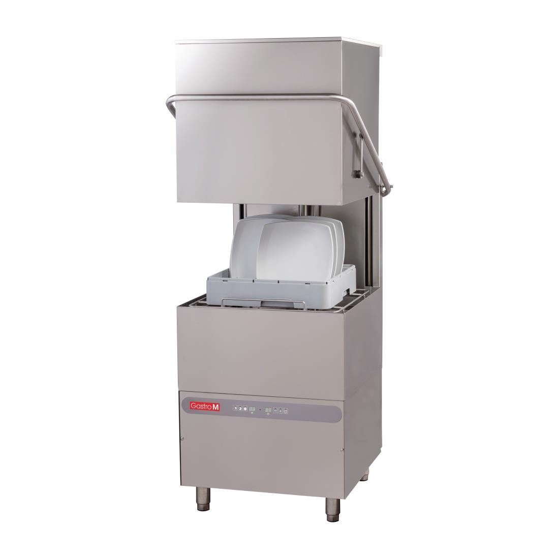 Lave-vaisselle à capot Maestro Gastro M  50x50 400V avec pompe de rinçage péristaltique et doseur détergent DK359