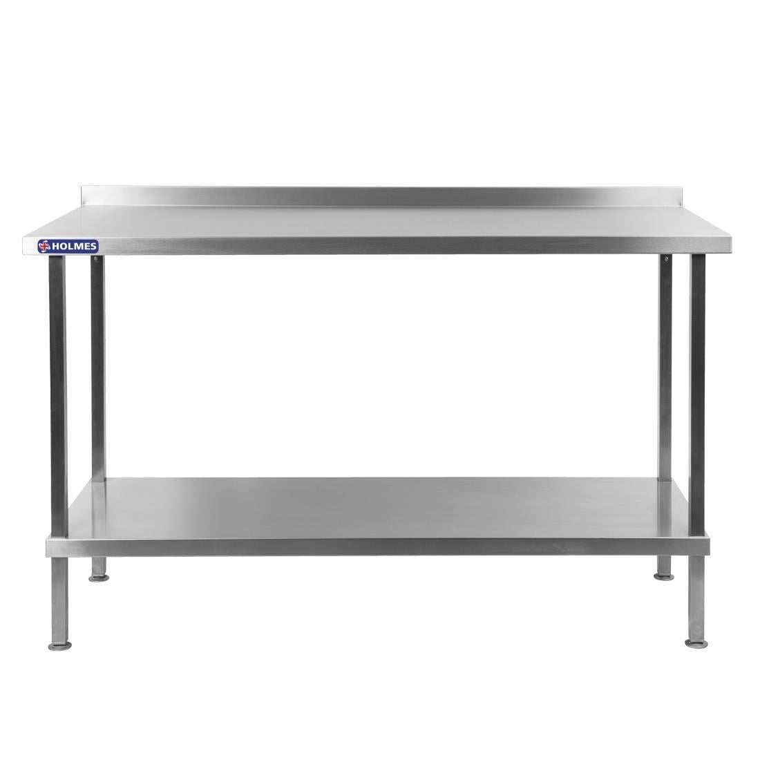 Table murale en acier inoxydable Holmes avec dosseret 1500 mm DR023