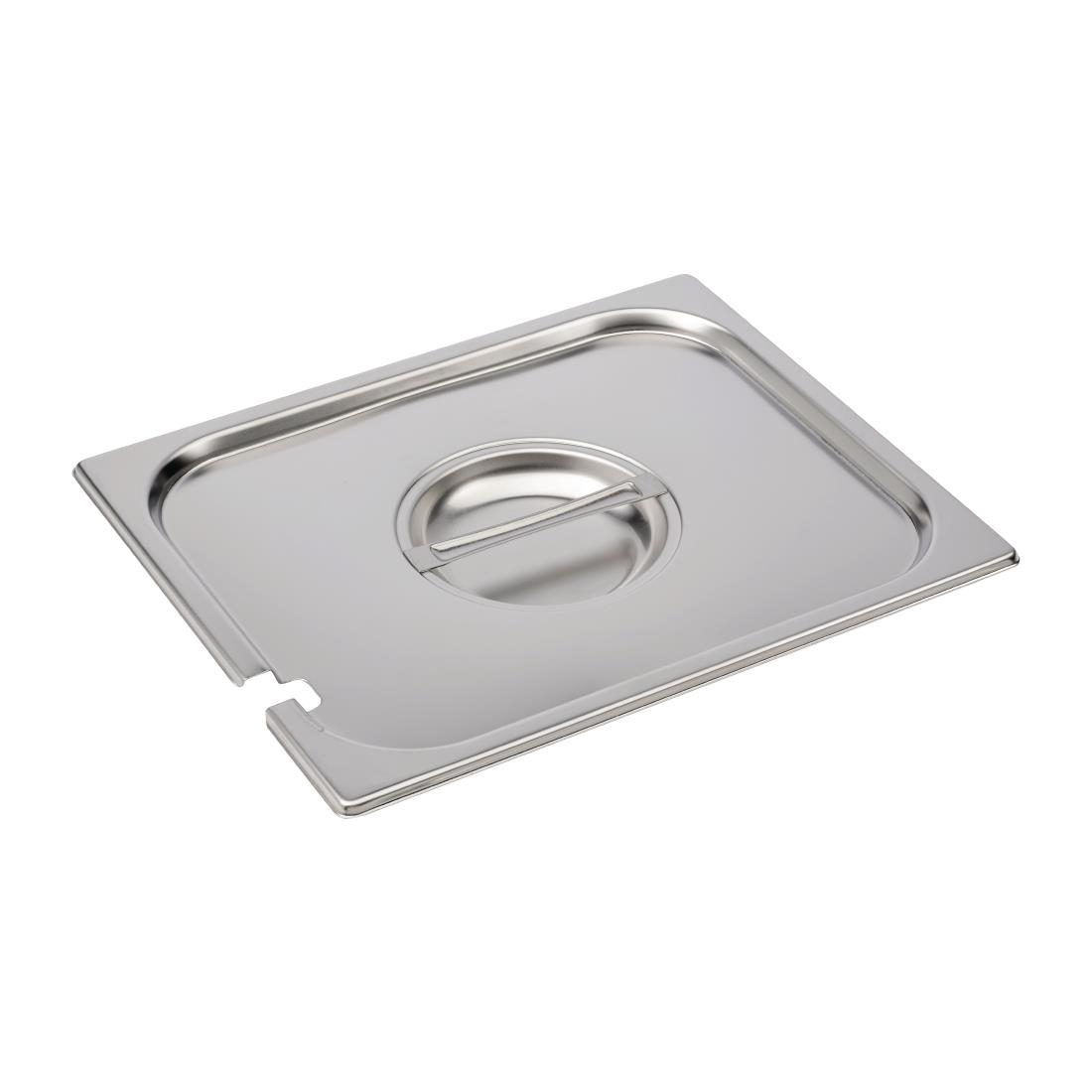 Couvercle inox avec encoche GN 1/2 Gastro M DR496