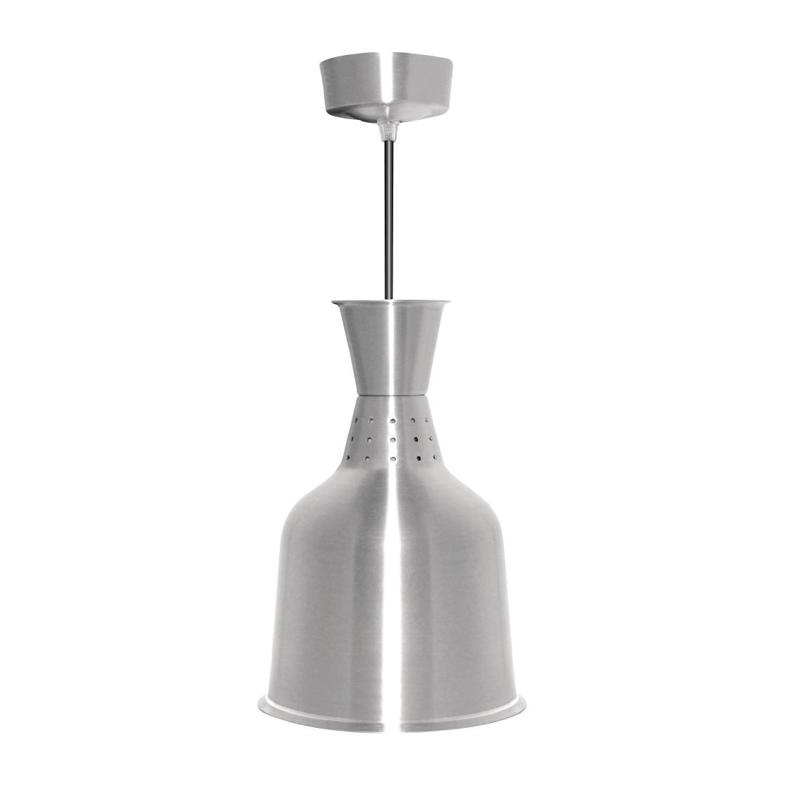Lampe chauffante Buffalo finition métal brossé DR756