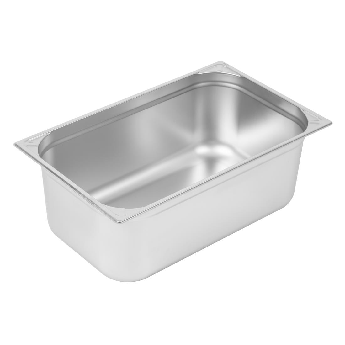 Bac inox 18/10 GN 1/1 professionnel Vogue 200mm DW436