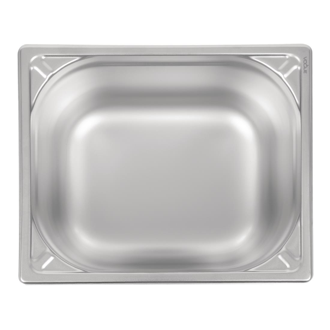 Bac inox 18/10 GN 1/2 professionnel Vogue 200mm DW441