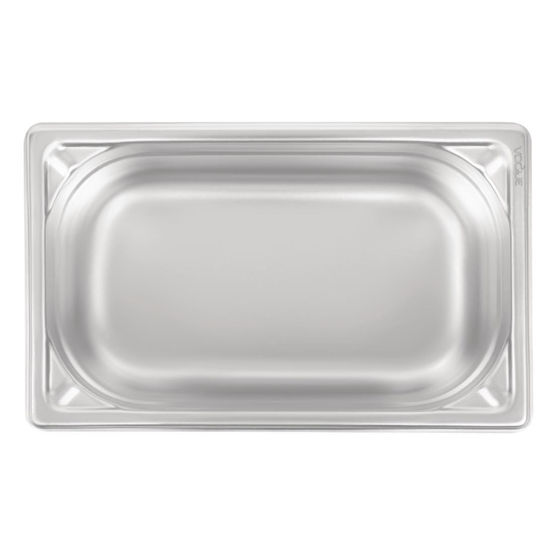 Bac inox 18/10 GN 1/4 Vogue 100mm DW447