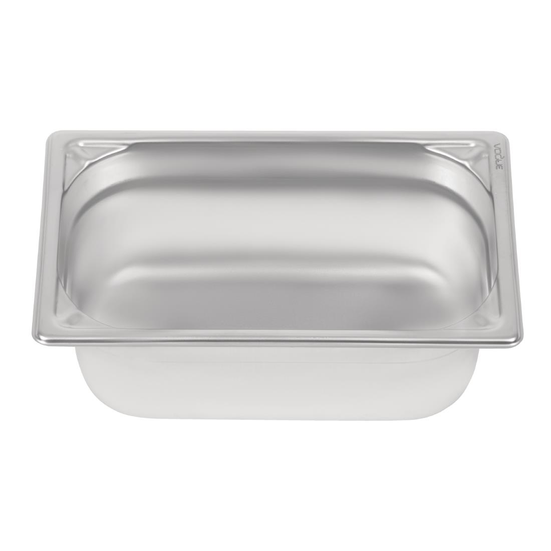 Bac inox 18/10 GN 1/4 Vogue 100mm DW447
