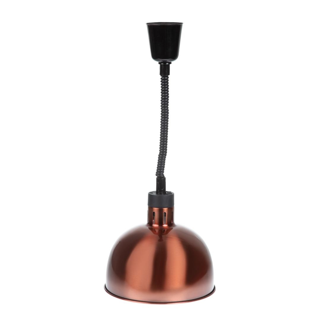 Lampe chauffante dôme rétractable Buffalo finition cuivre DY460
