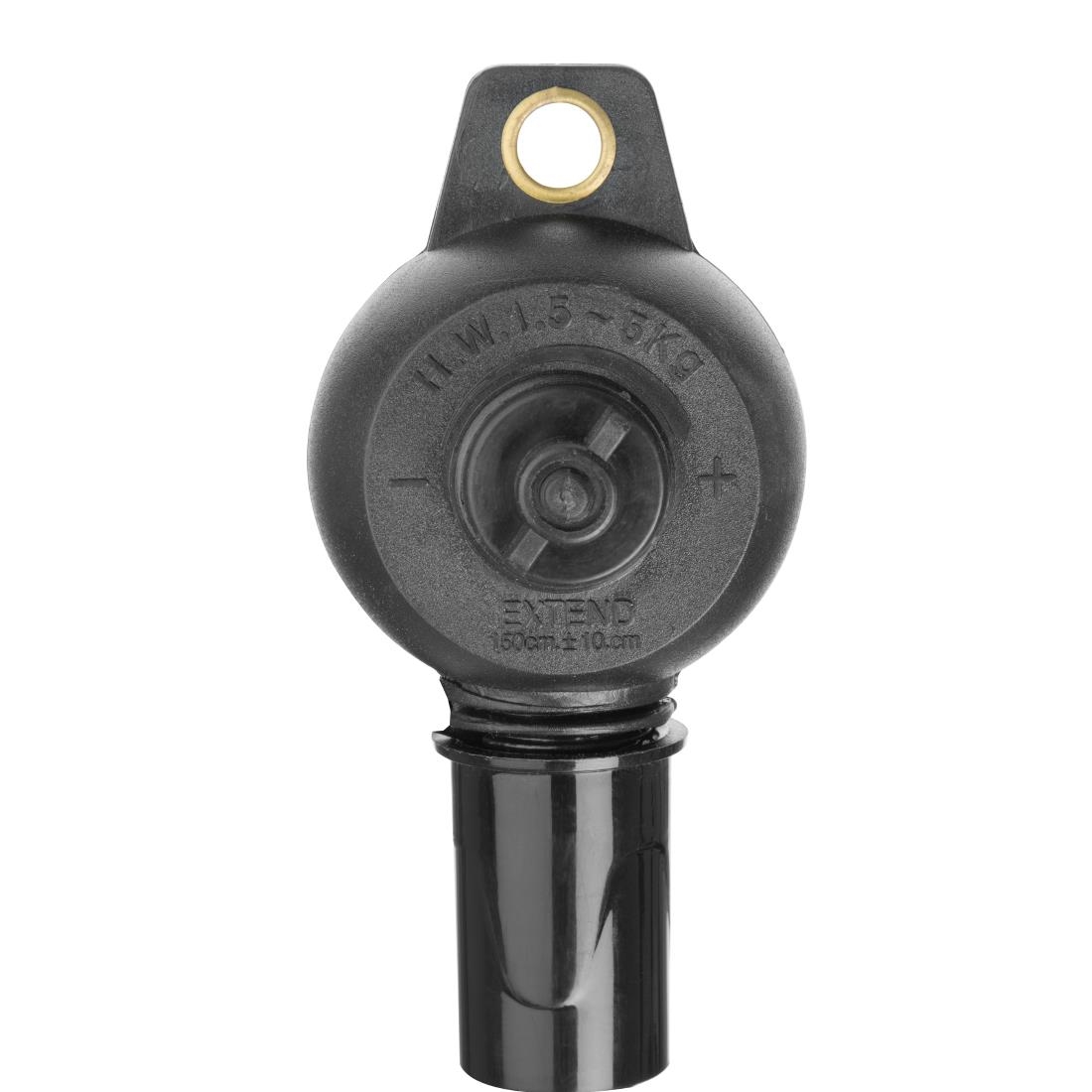 Lampe chauffante dôme rétractable Buffalo finition métal brossé DY461