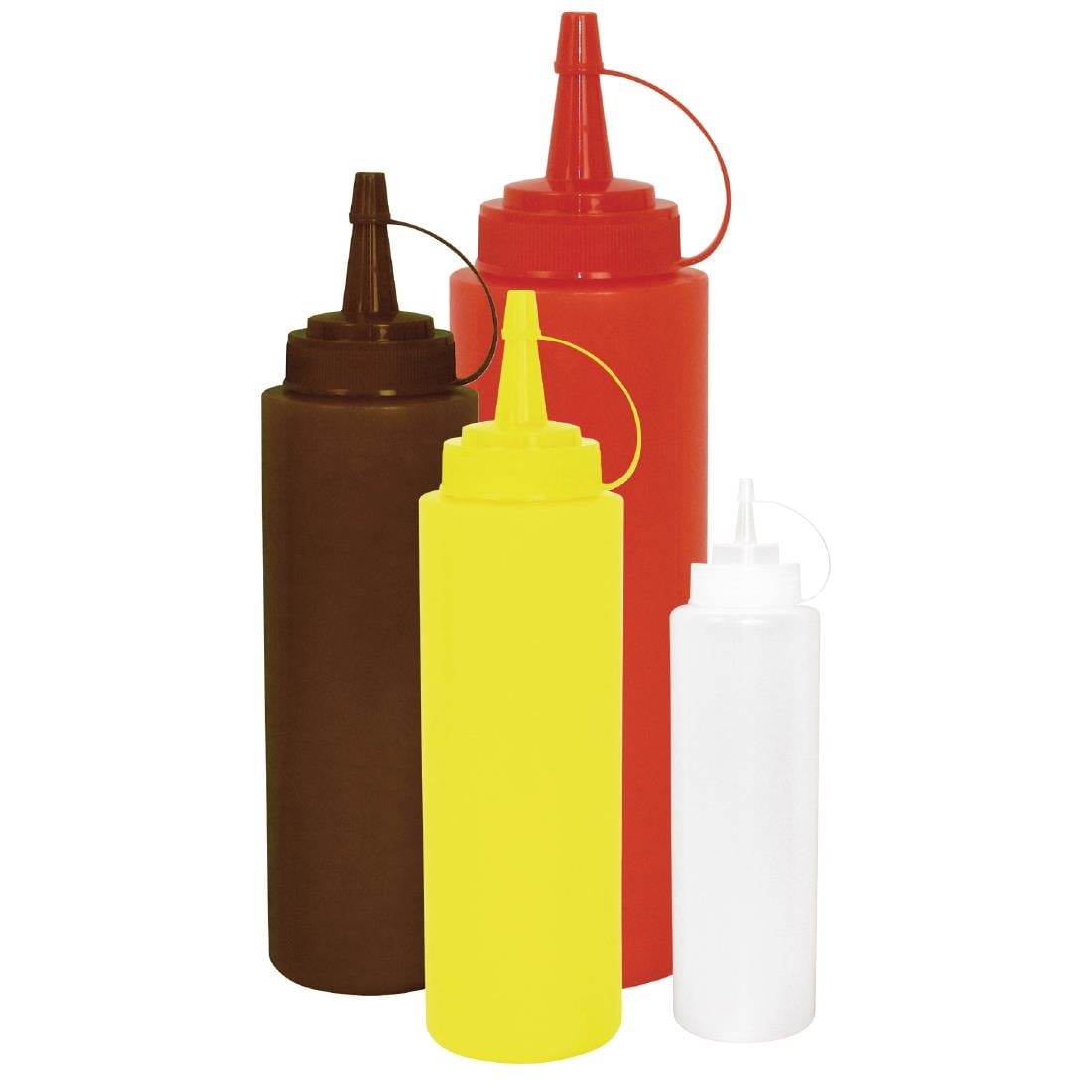 Distributeur de sauce Vogue 340ml marron E625