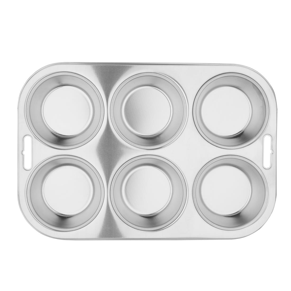 Plaque de 6 moules à muffins profonds Vogue E714