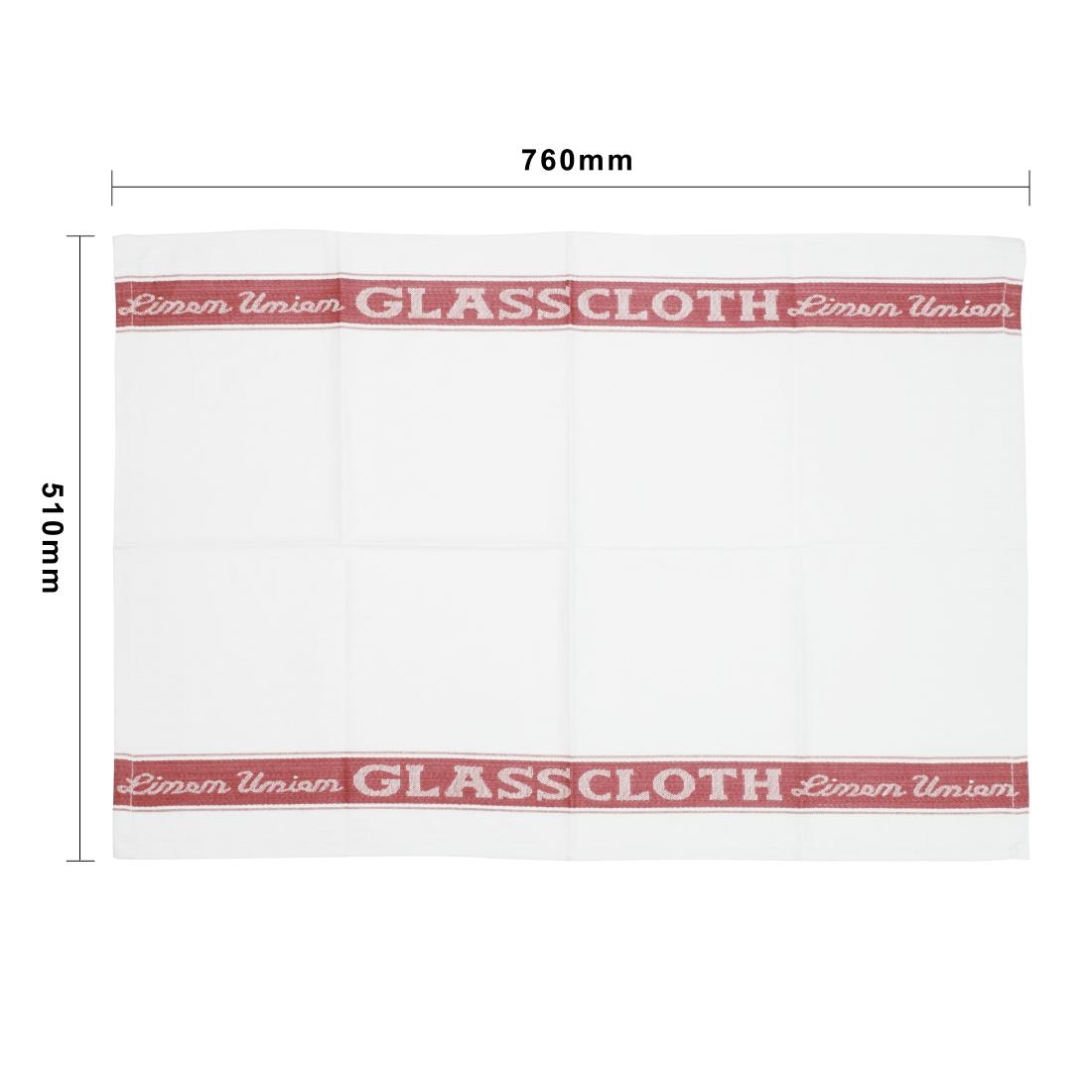 Essuie-verres Vogue rouges E910