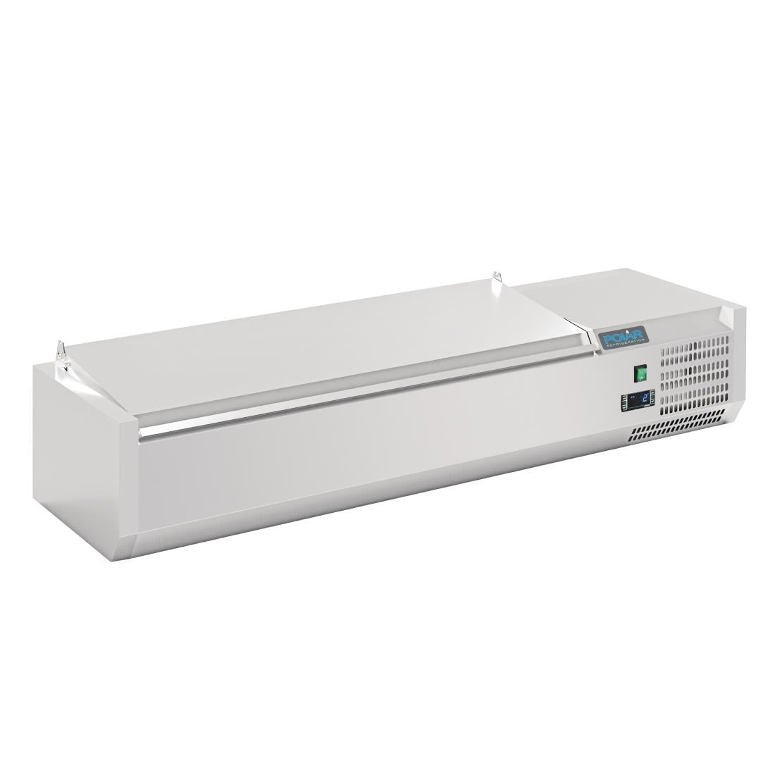 Saladette à poser avec couvercle Polar Série G 5x GN 1/4 FA854