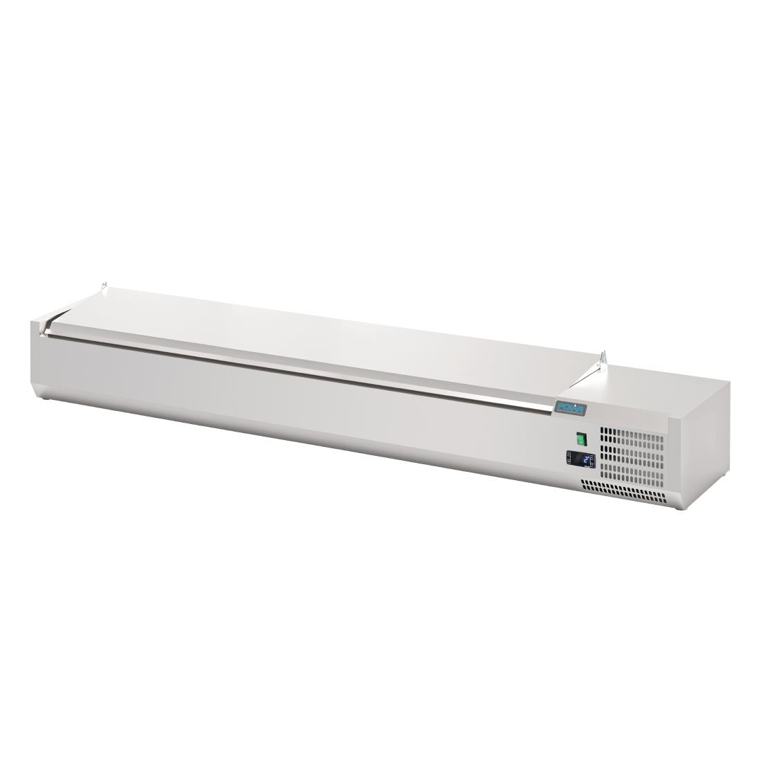 Saladette à poser avec couvercle Polar Série G 8x GN 1/4 FA856
