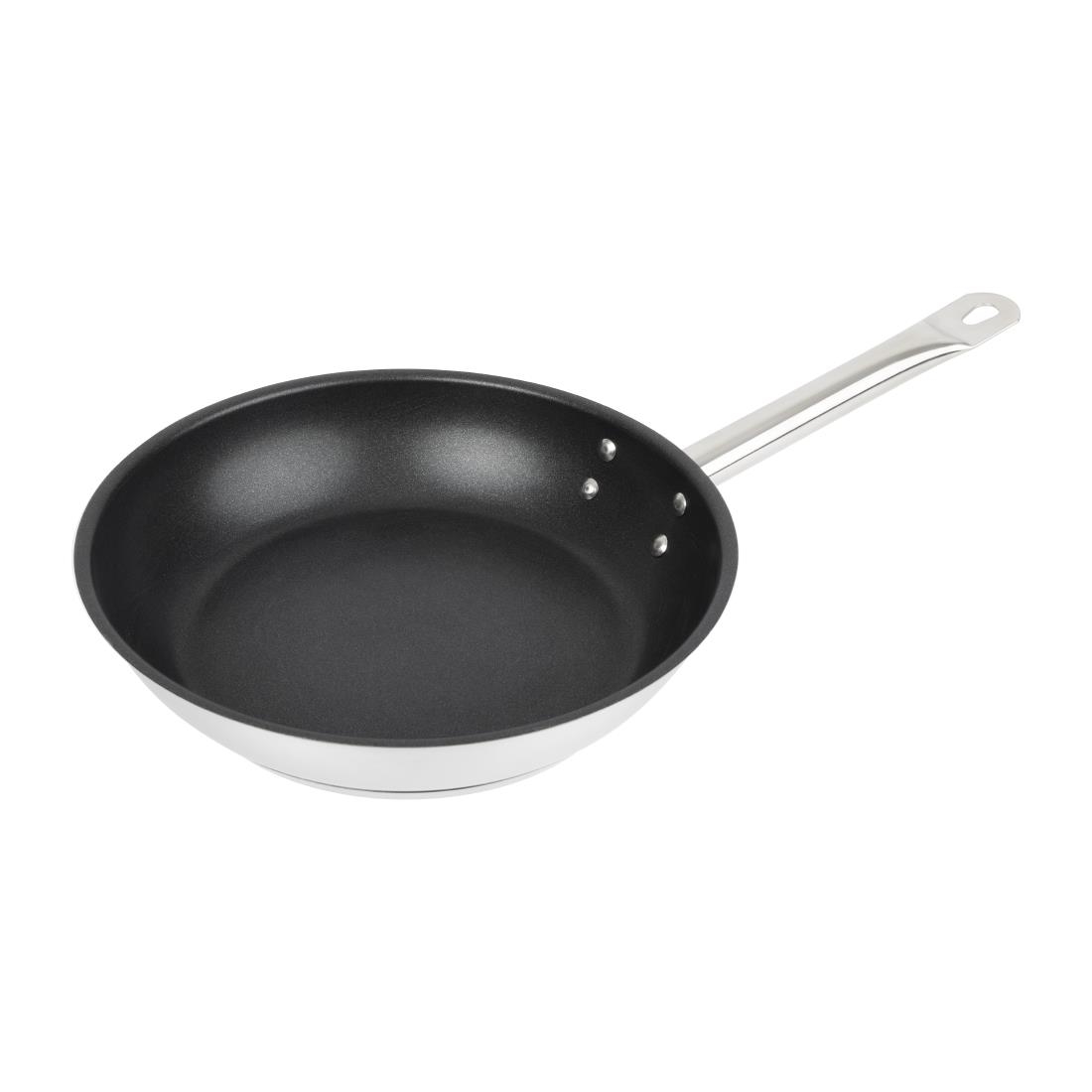 Poêle antiadhésive en inox Vogue Téflon Platinum Plus 240 mm FC096