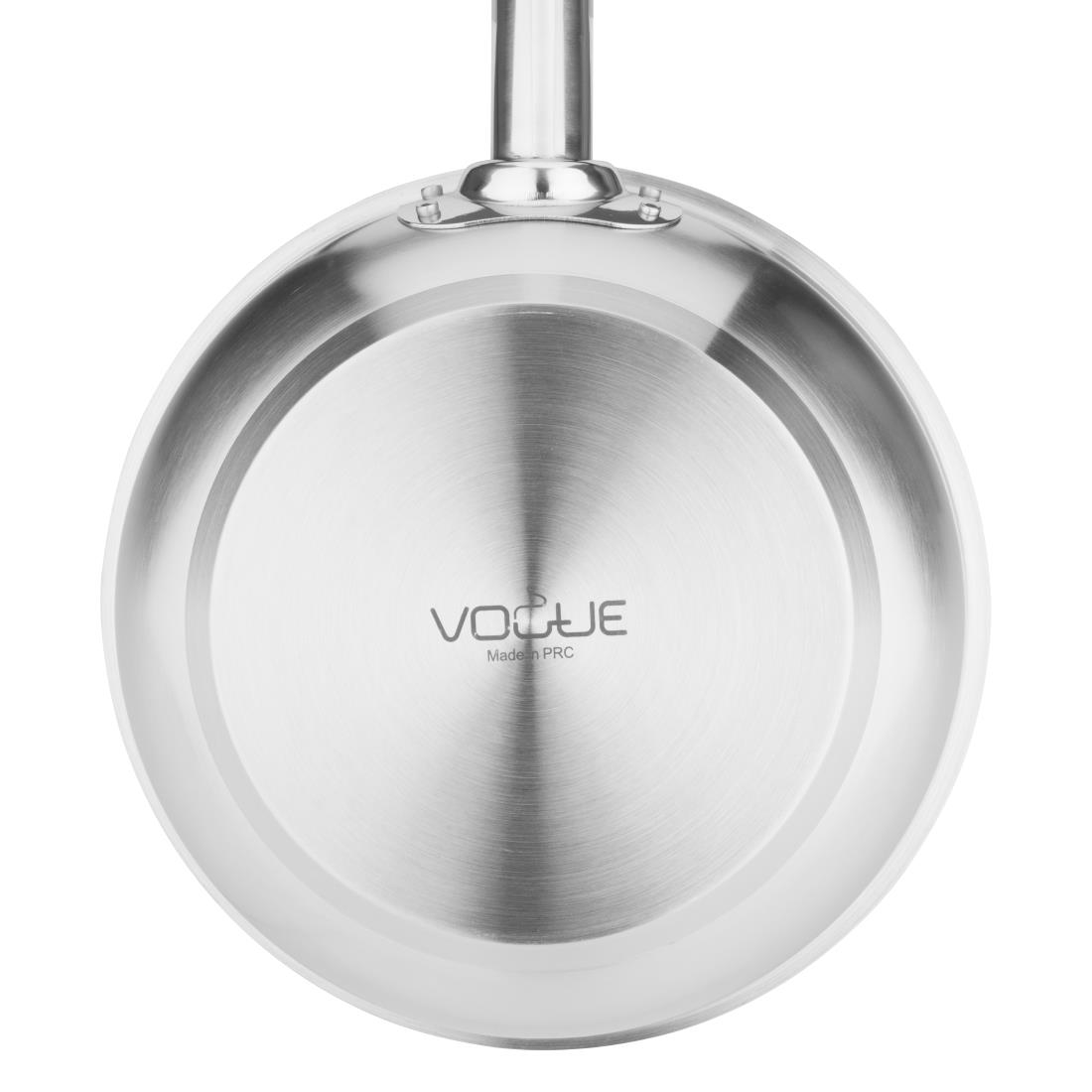 Sauteuse inox antiadhésive Vogue teflon Platinium Plus 200mm FC098