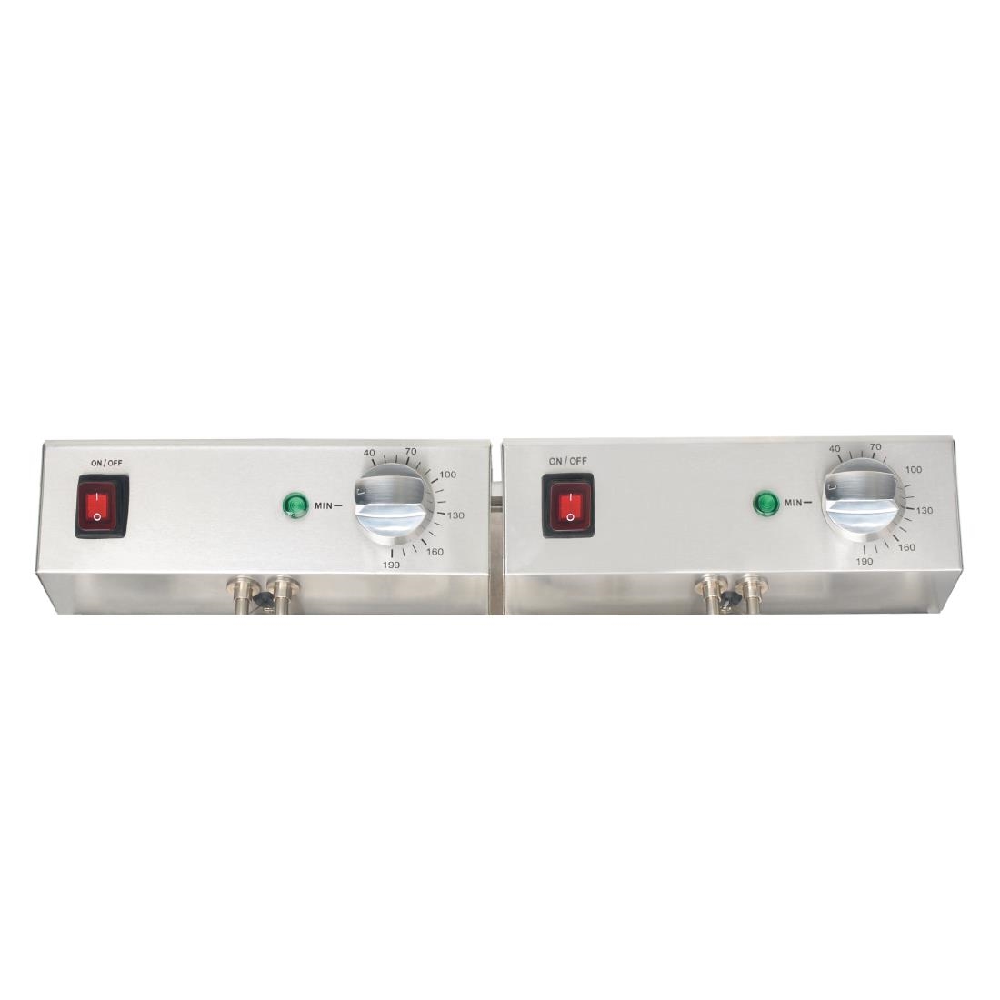 Friteuse double Buffalo - 2x5L 2x2,8kW FC257